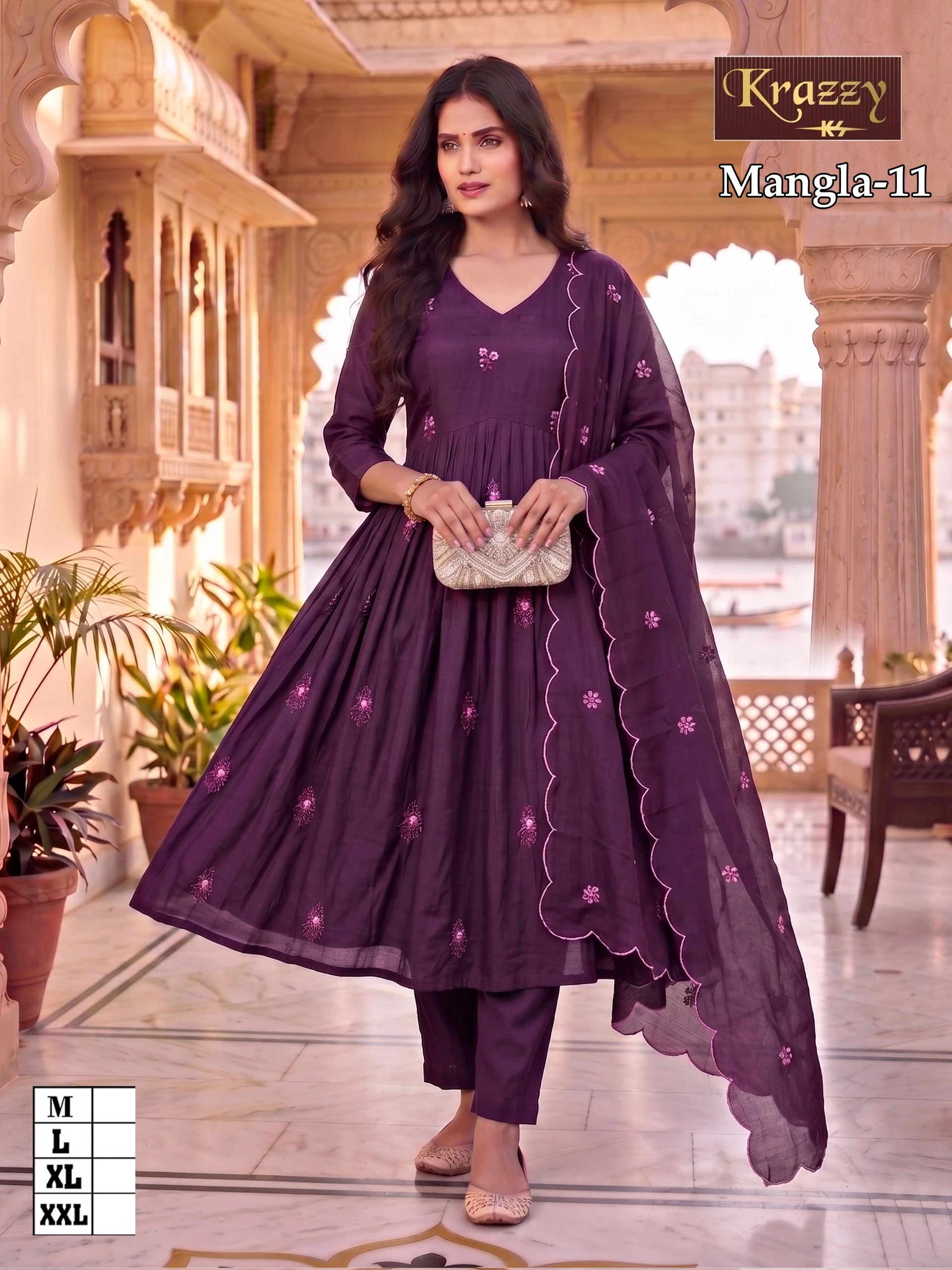 KRAZZY MANGALA Suit Set