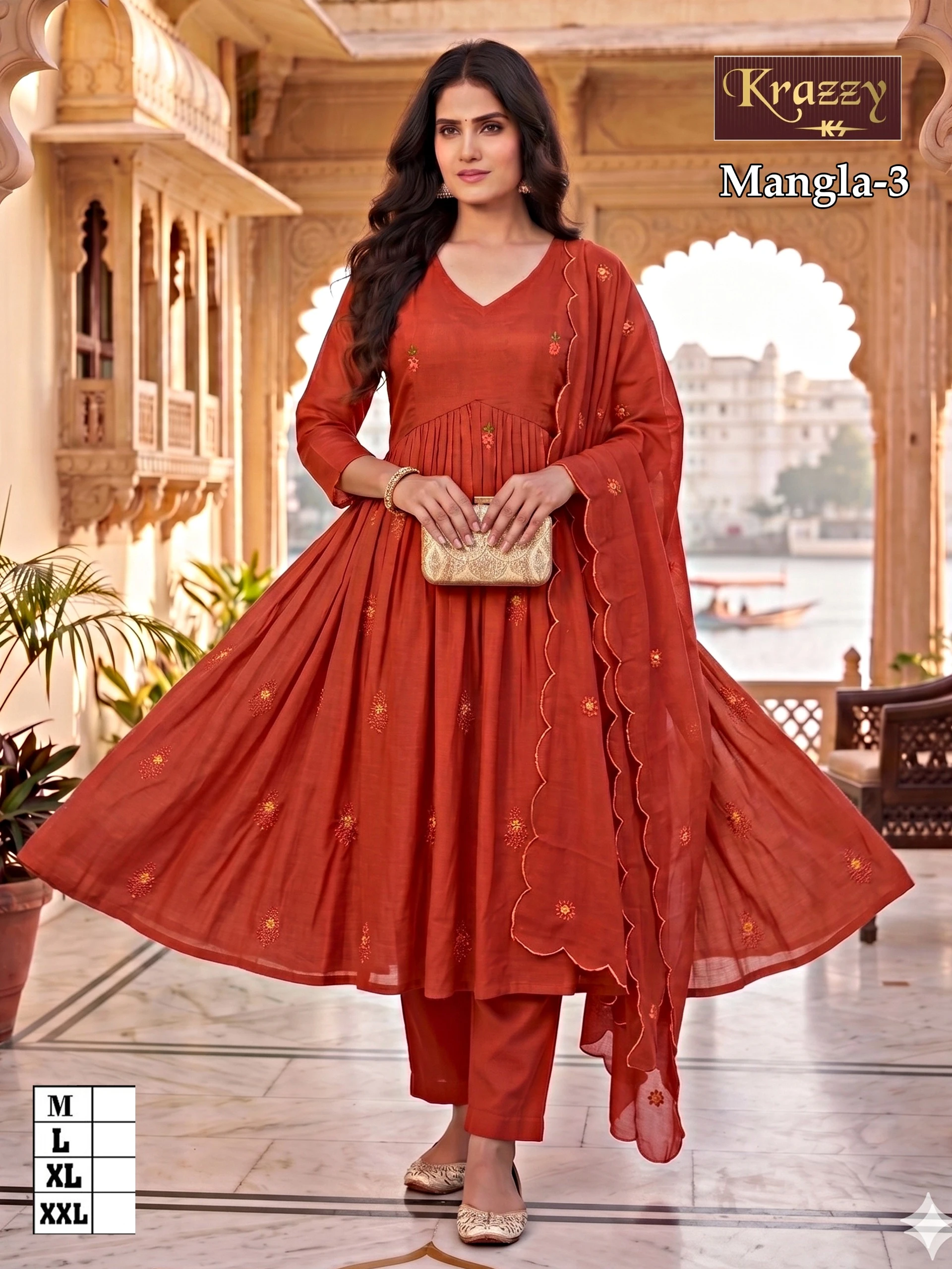 KRAZZY MANGALA Suit Set