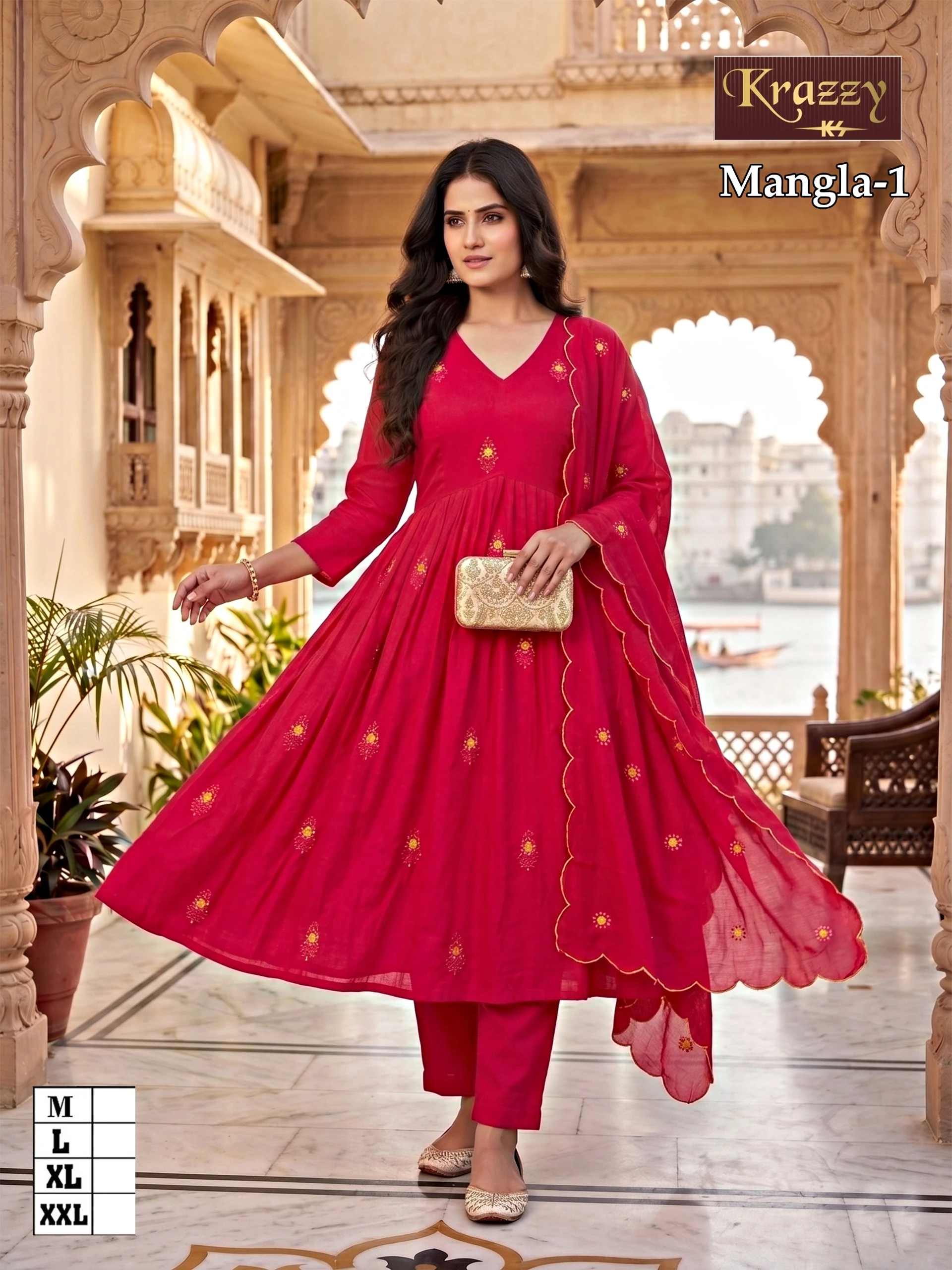KRAZZY MANGALA Suit Set