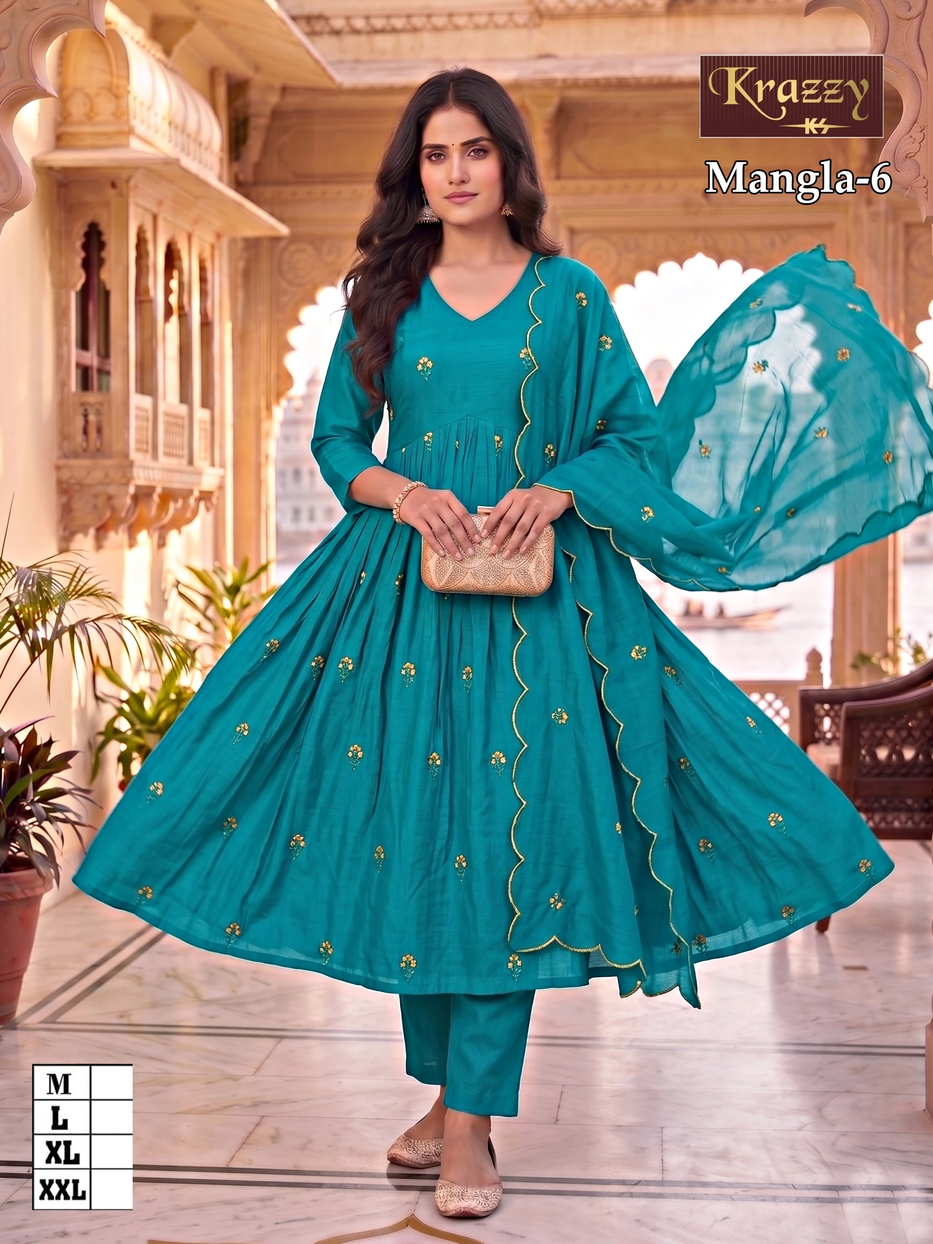 KRAZZY MANGALA Suit Set