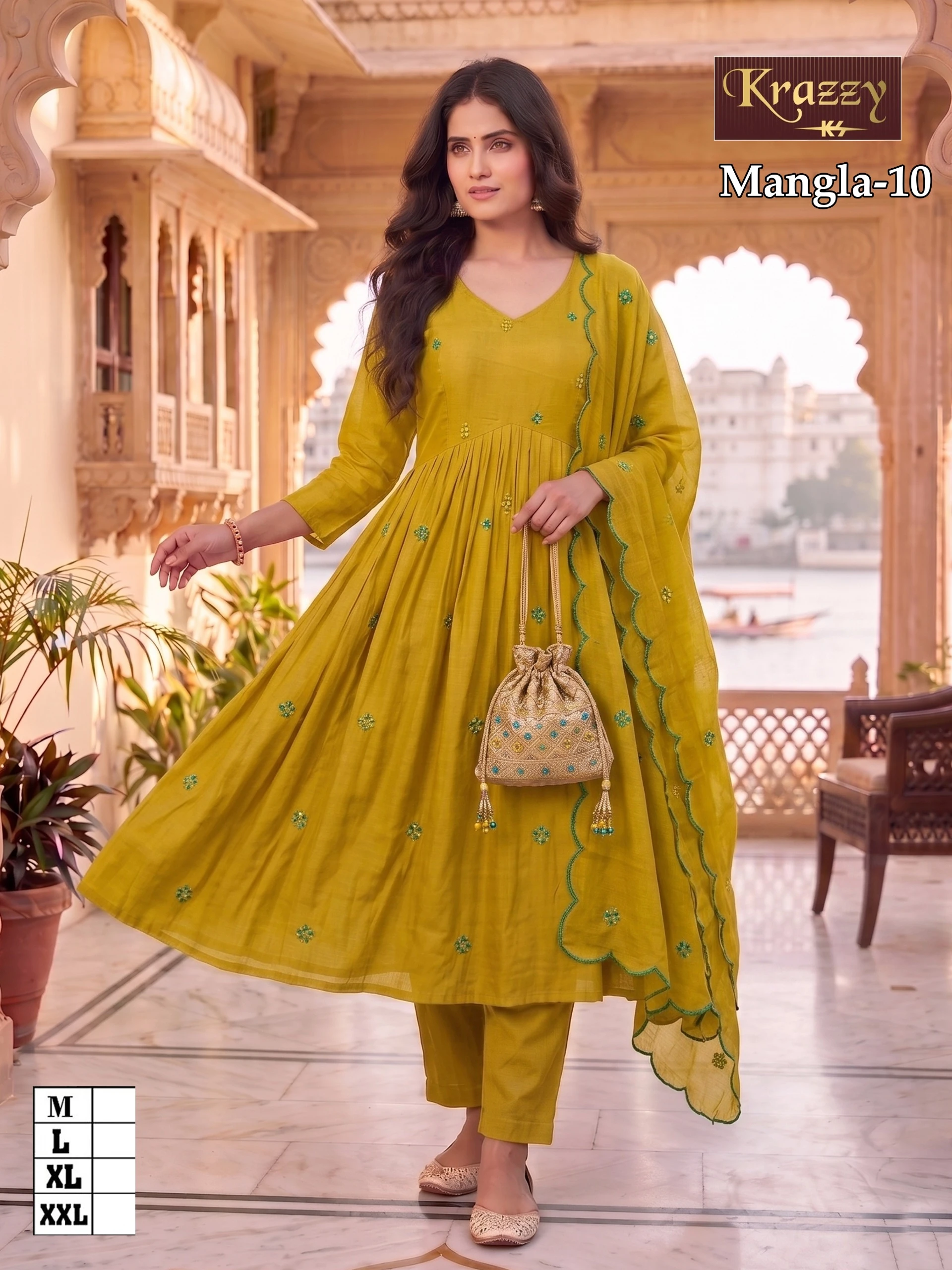 KRAZZY MANGALA Suit Set