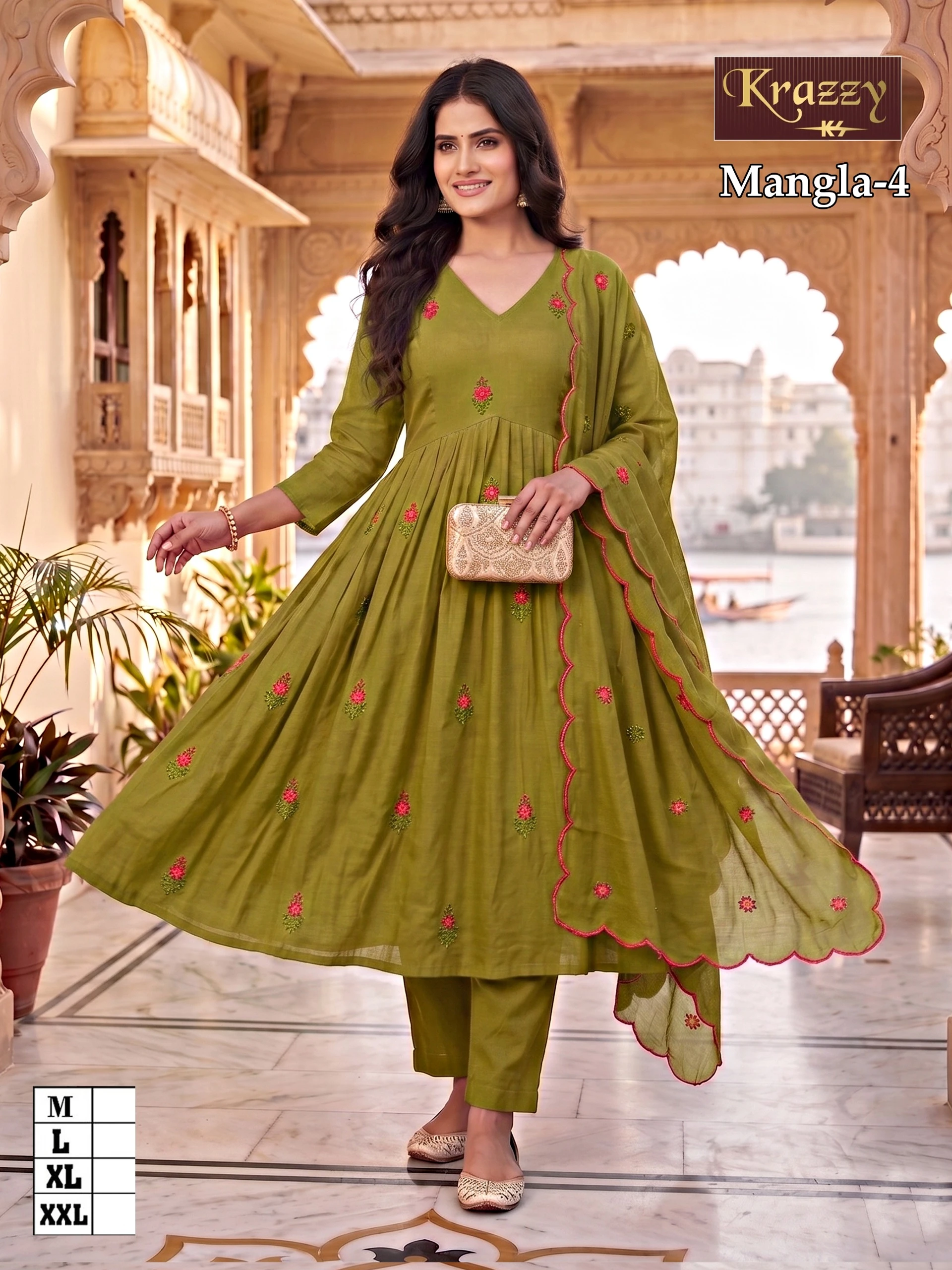 KRAZZY MANGALA Suit Set