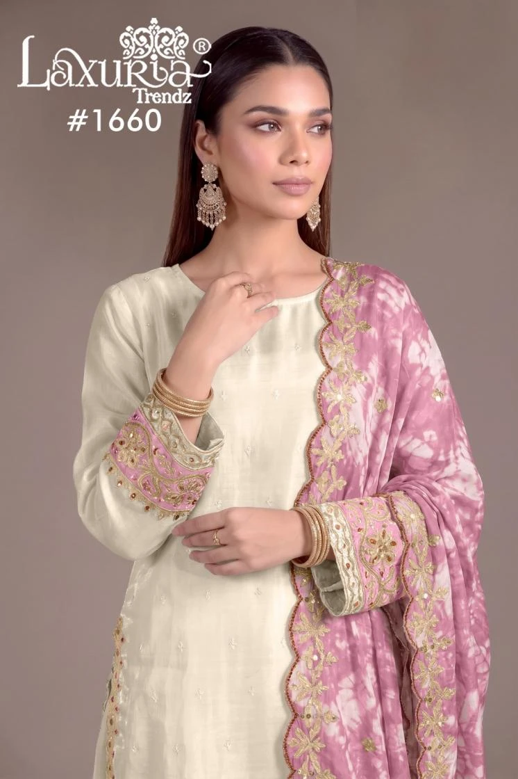 Laxuria Trendz D.No.1660 Suit Set