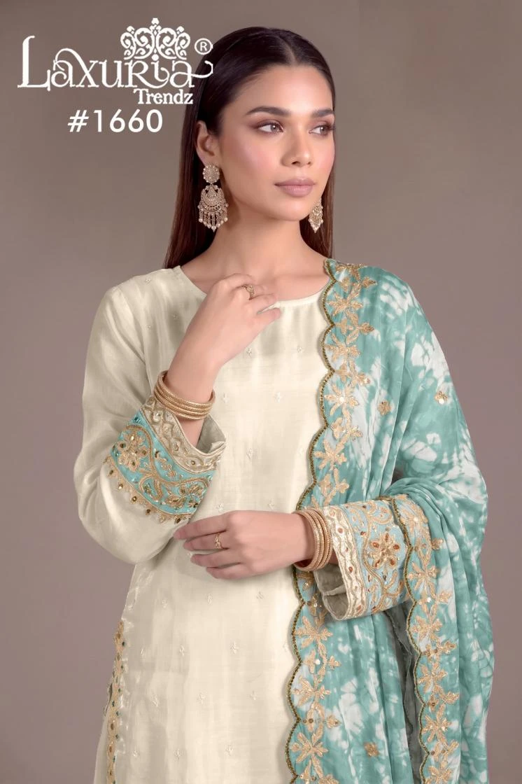 Laxuria Trendz D.No.1660 Suit Set