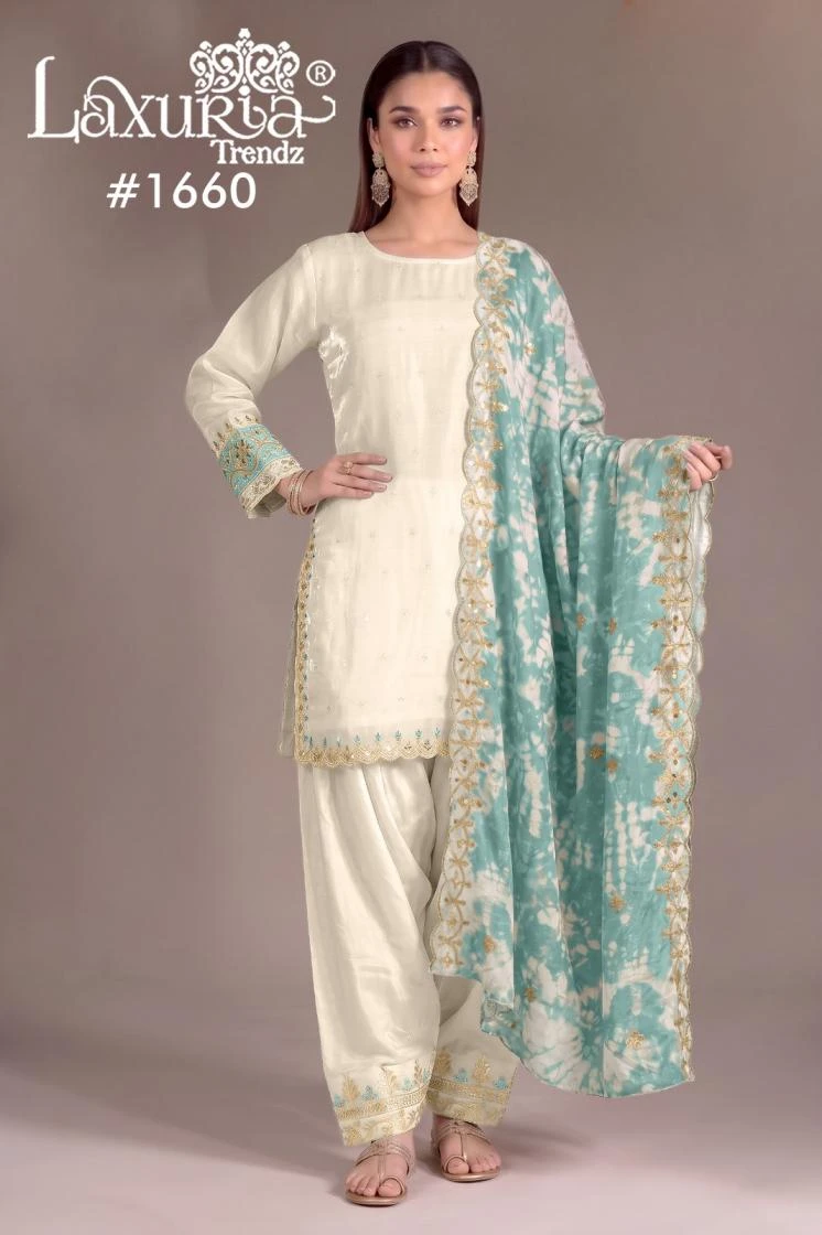 Laxuria Trendz D.No.1660 Suit Set