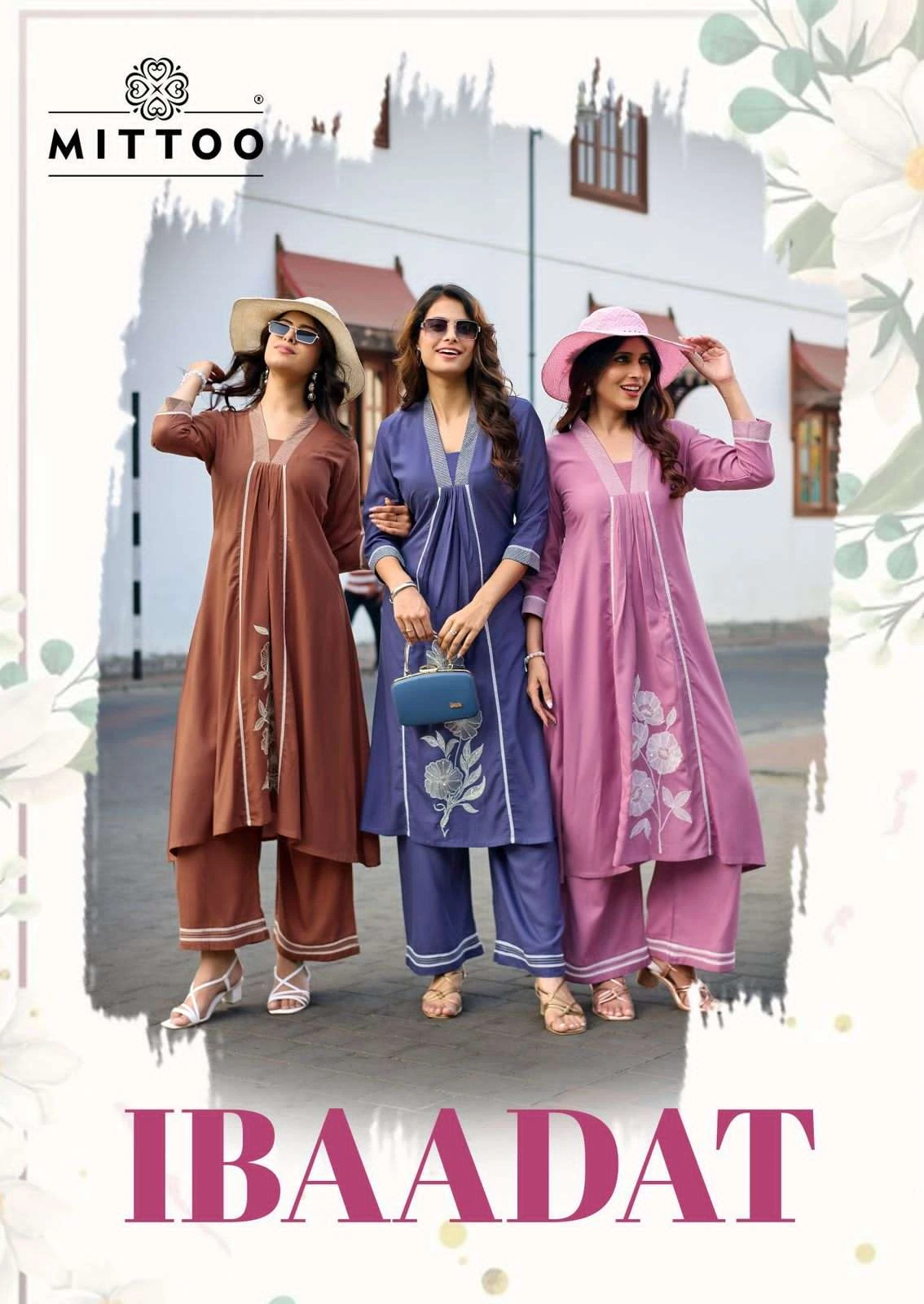 MITTOO Ibadat Heavy Rayon Kurti Set