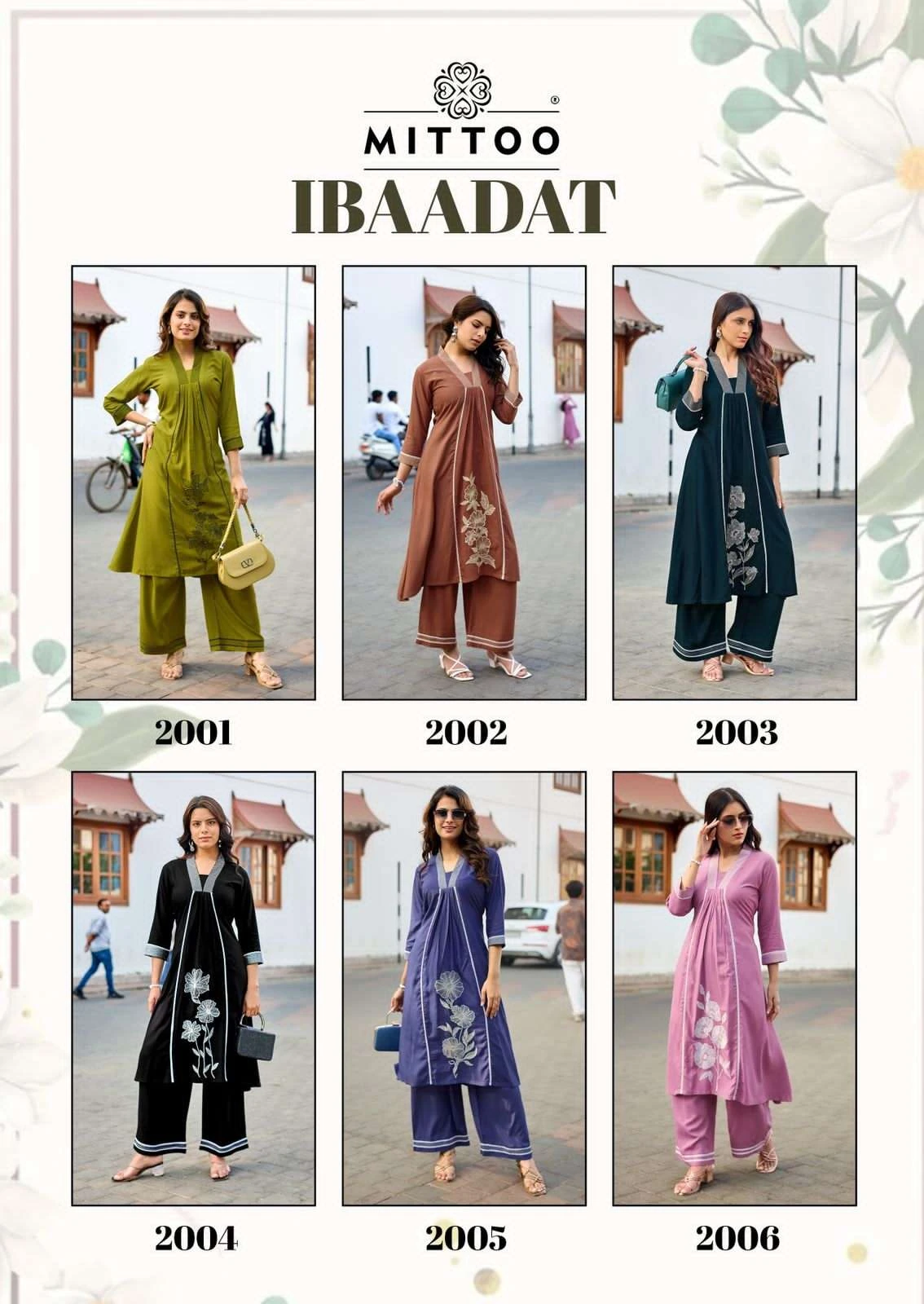 MITTOO Ibadat Heavy Rayon Kurti Set