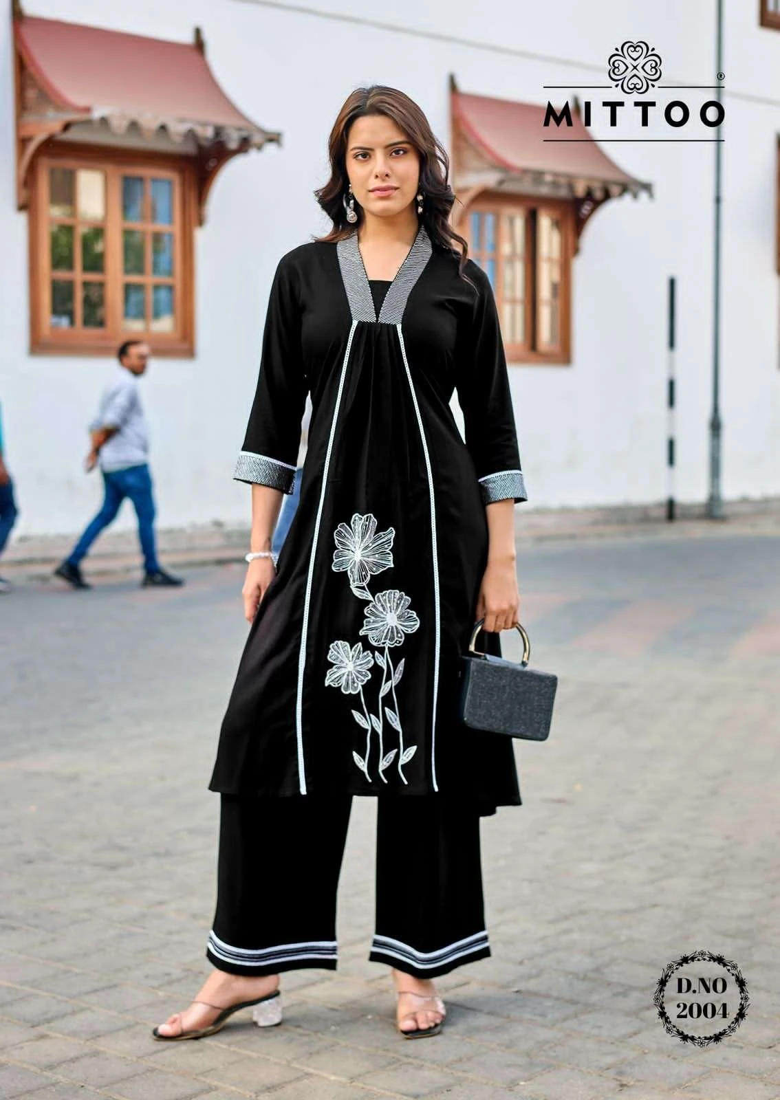 MITTOO Ibadat Heavy Rayon Kurti Set