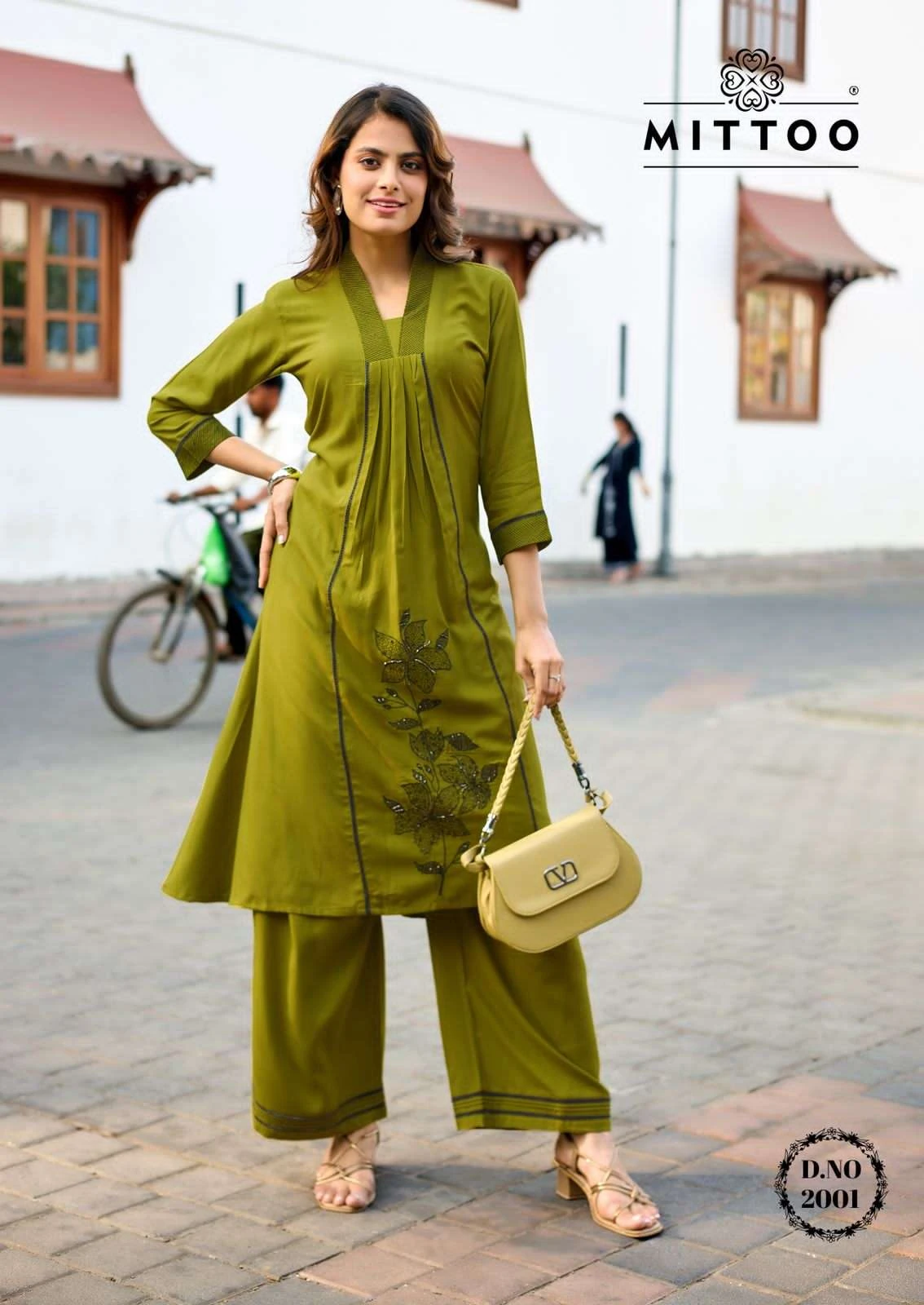 MITTOO Ibadat Heavy Rayon Kurti Set