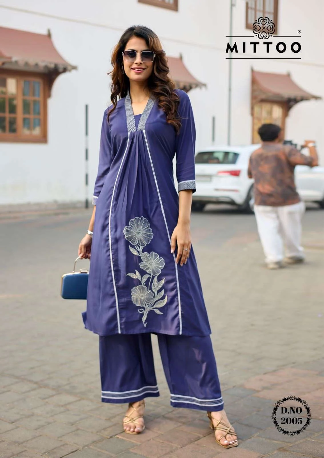 MITTOO Ibadat Heavy Rayon Kurti Set
