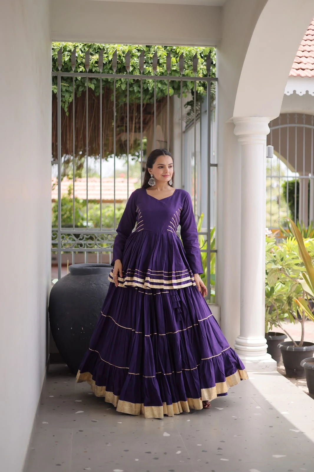 Navratri 2026 Cora Cotton Lehenga Choli Set