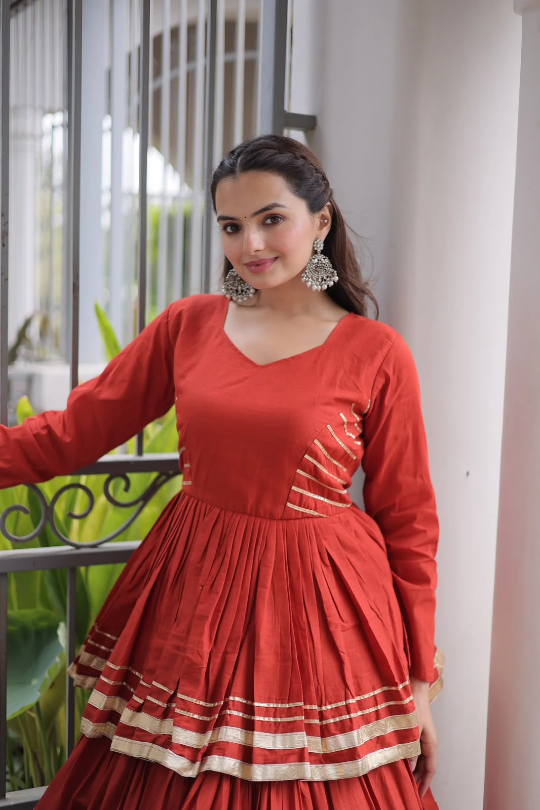Navratri 2026 Cora Cotton Lehenga Choli Set