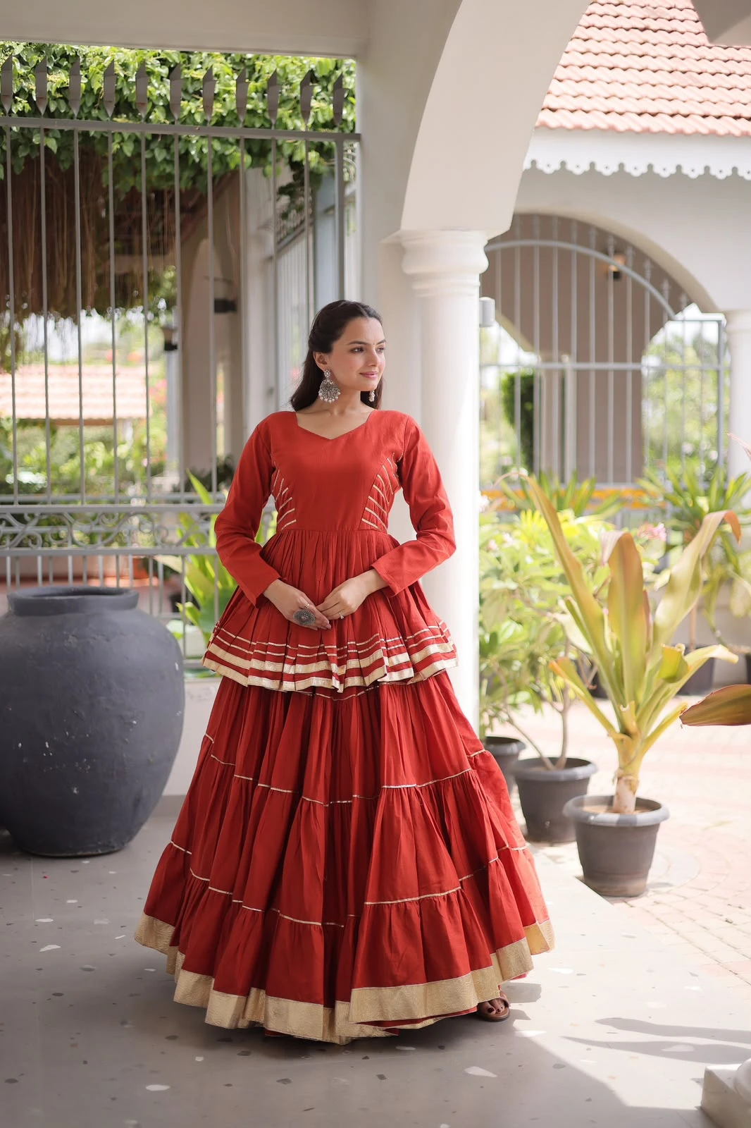 Navratri 2026 Cora Cotton Lehenga Choli Set