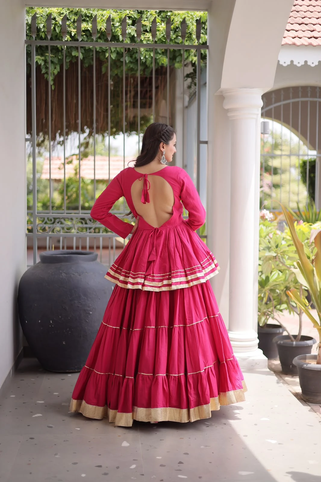 Navratri 2026 Cora Cotton Lehenga Choli Set