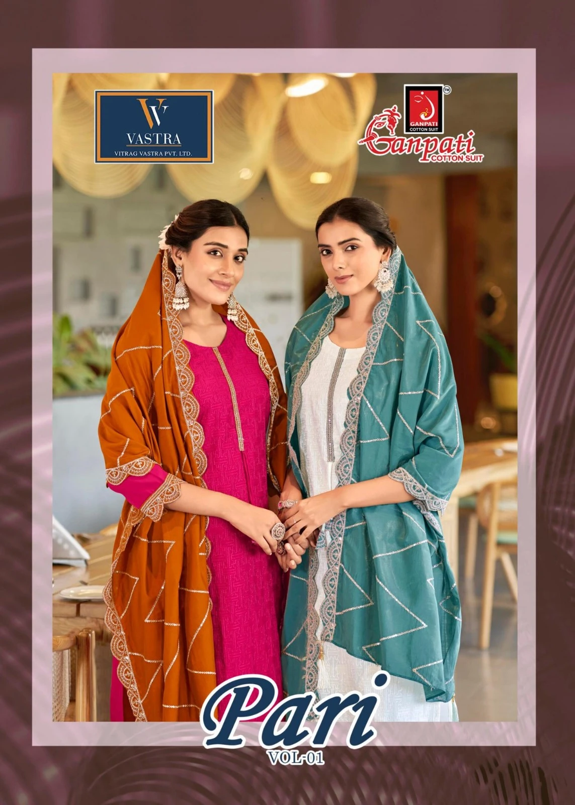PARI Vol-01 Viscose Silk Pant Suit