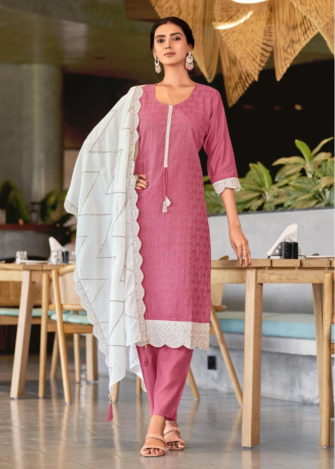 PARI Vol-01 Viscose Silk Pant Suit