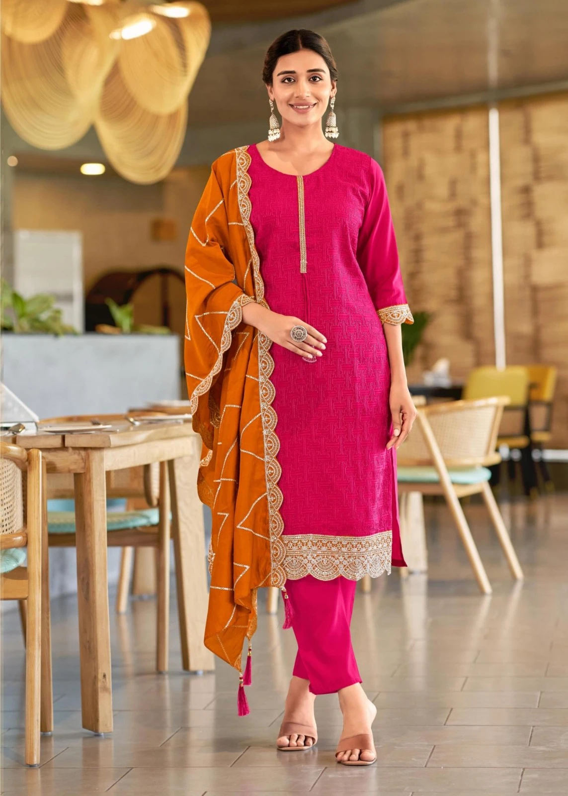 PARI Vol-01 Viscose Silk Pant Suit
