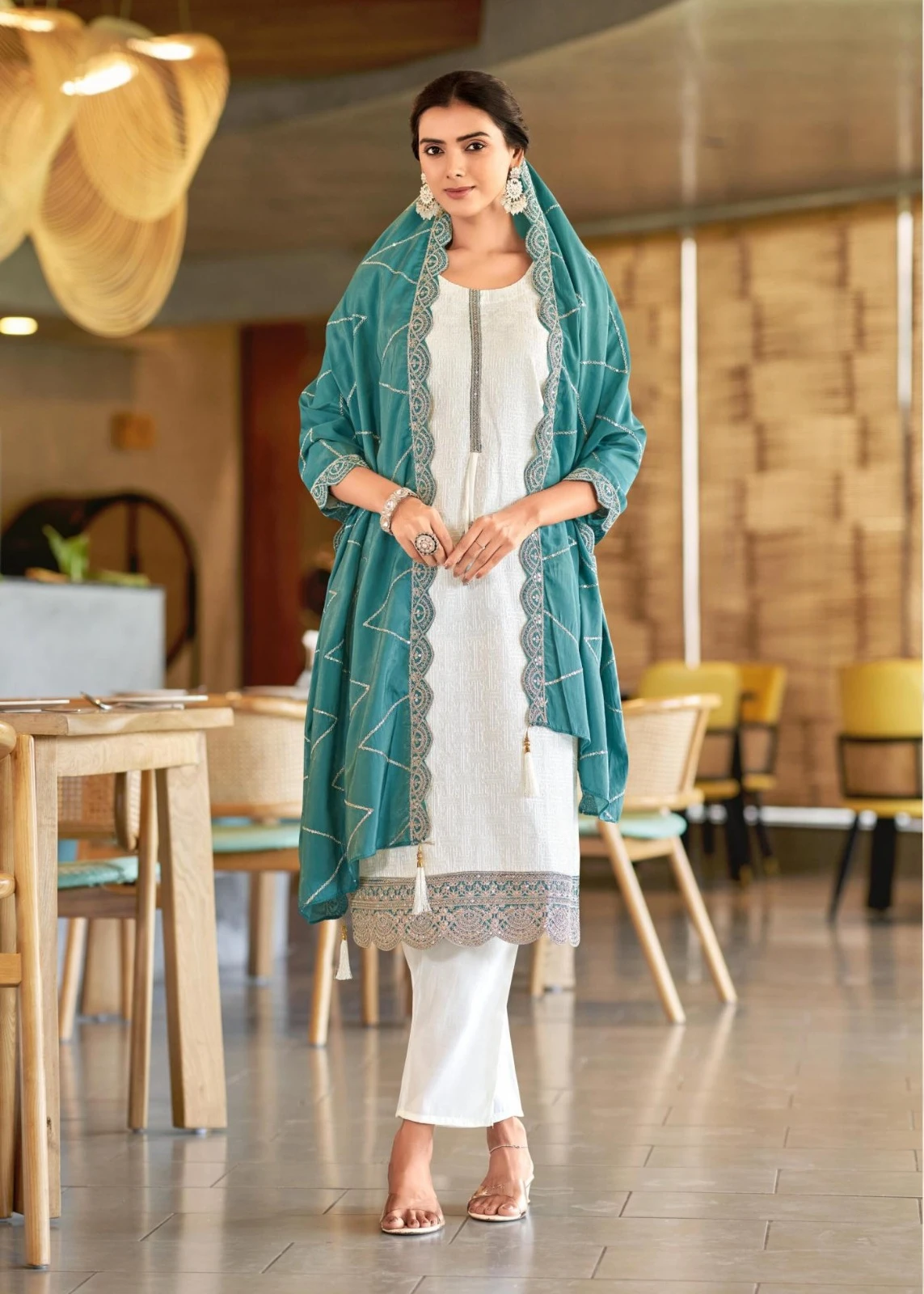 PARI Vol-01 Viscose Silk Pant Suit