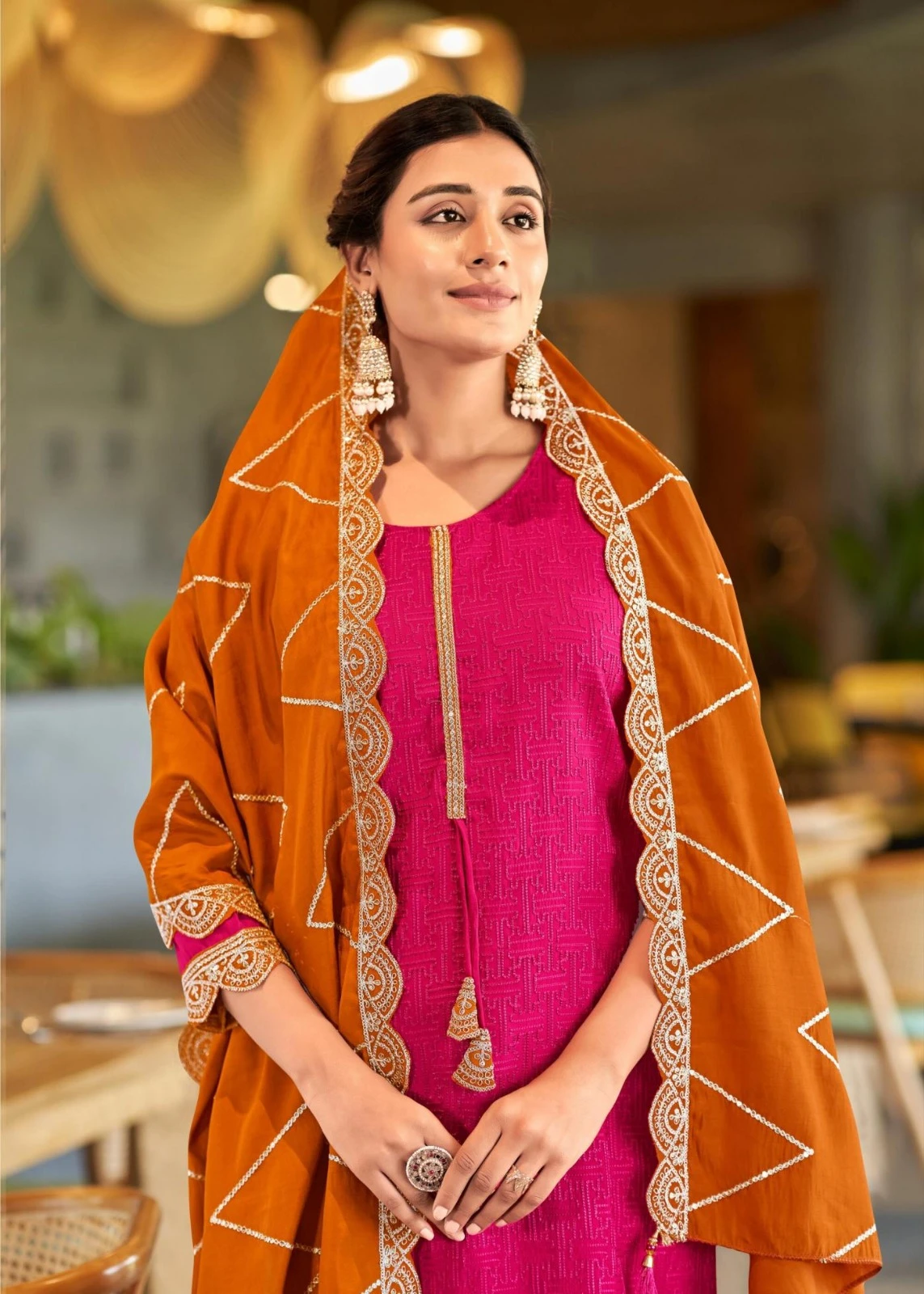 PARI Vol-01 Viscose Silk Pant Suit