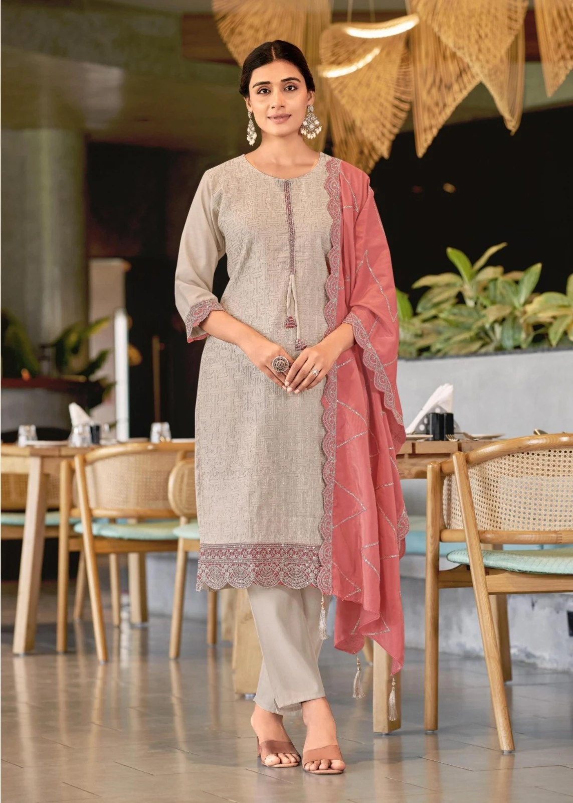 PARI Vol-01 Viscose Silk Pant Suit