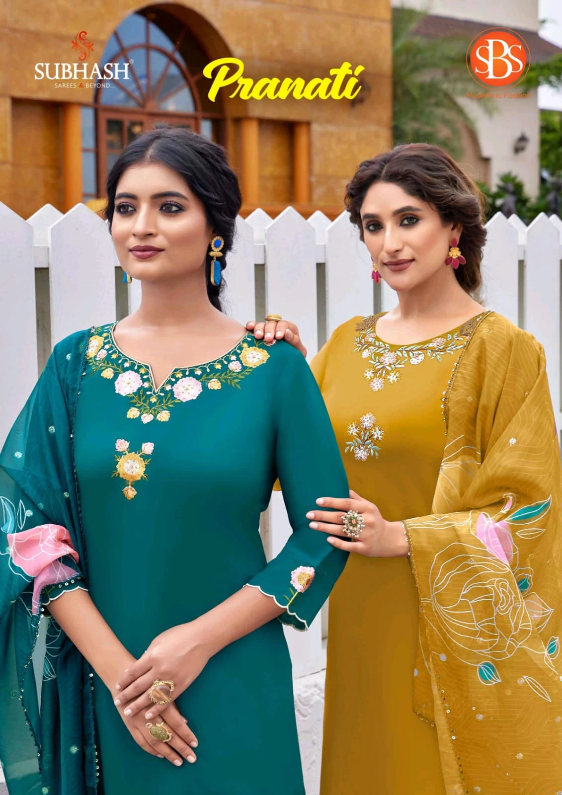 PRANATI Zara Silk 3 Piece Suit Set