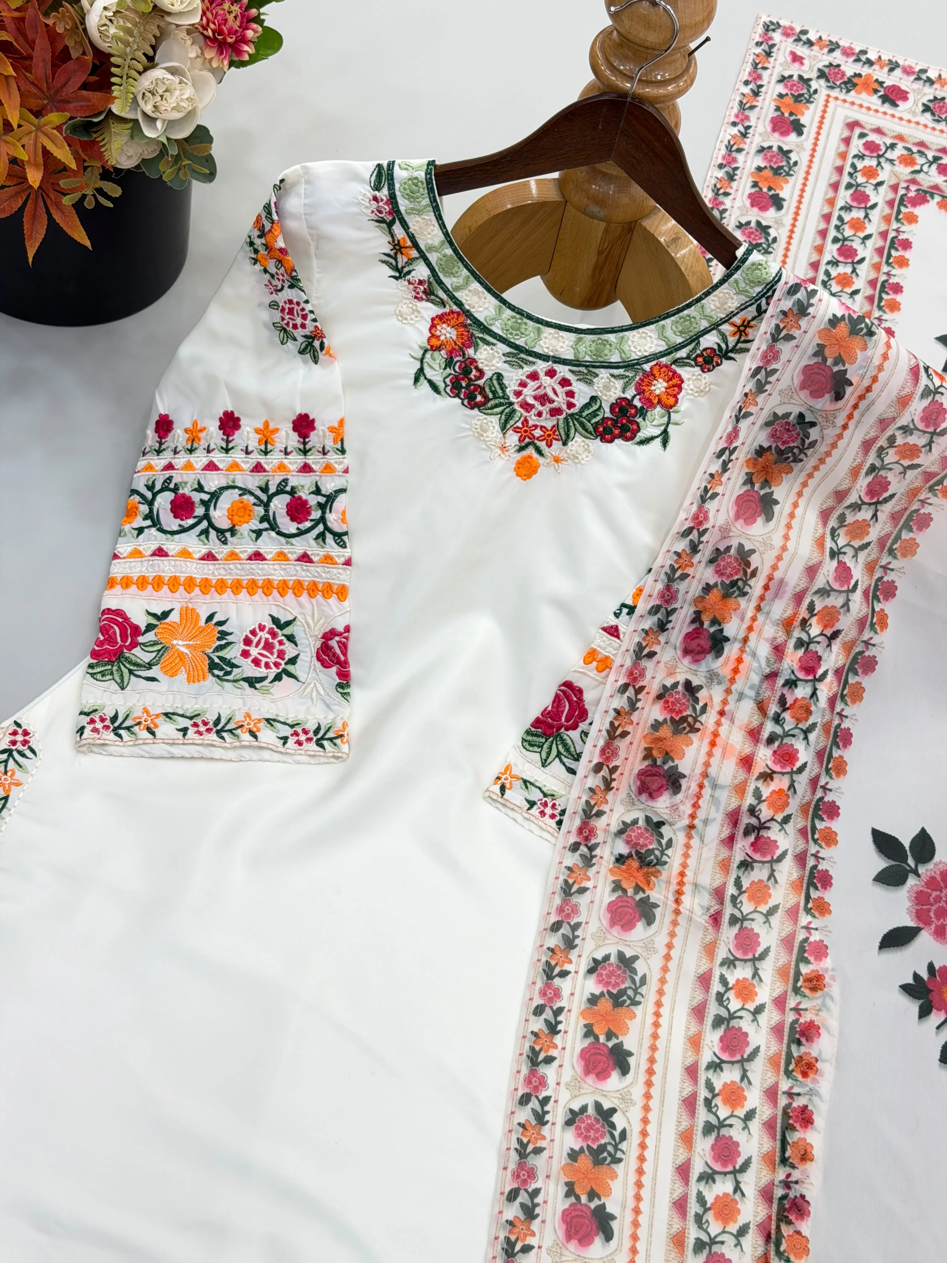 Pure Heavy French Crepe Salwar Suit Set