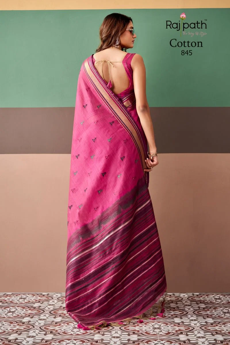 Rajpath Coco Cotton Zari Weaving Saree Collection