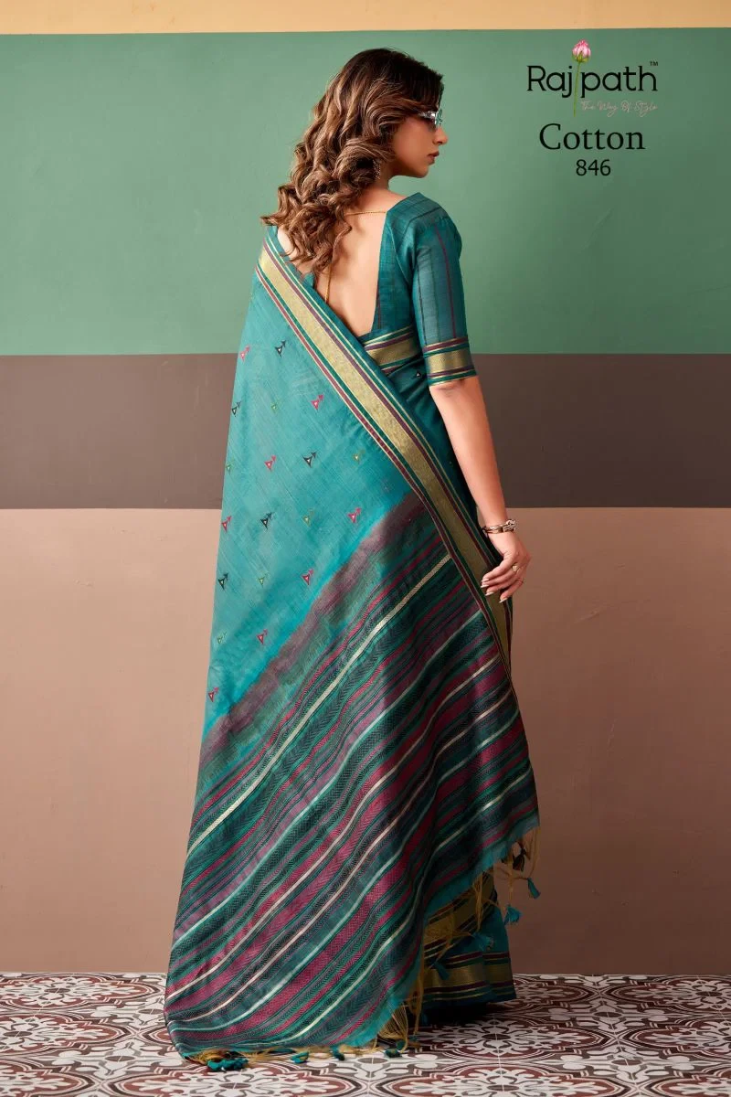 Rajpath Coco Cotton Zari Weaving Saree Collection