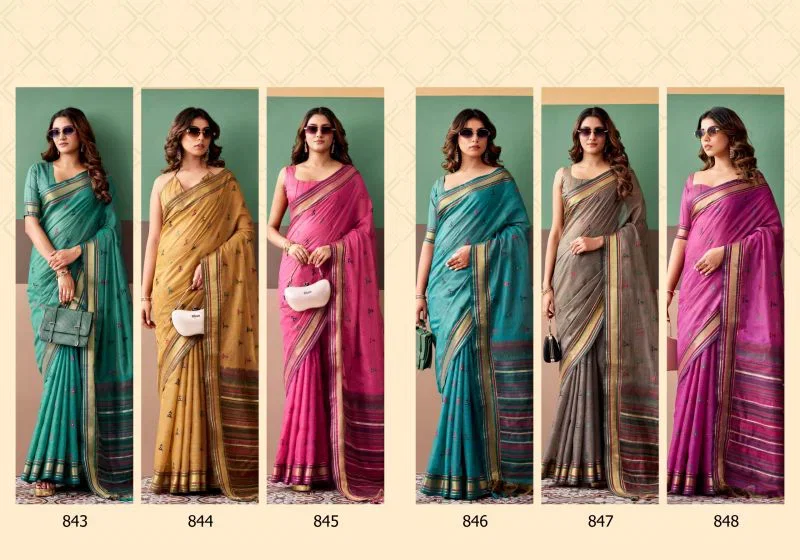 Rajpath Coco Cotton Zari Weaving Saree Collection