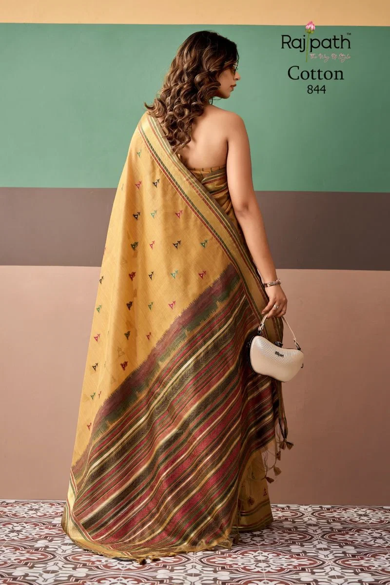 Rajpath Coco Cotton Zari Weaving Saree Collection