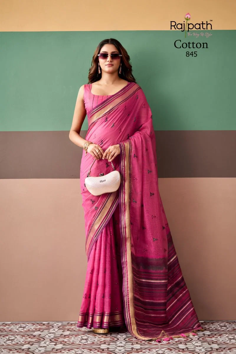 Rajpath Coco Cotton Zari Weaving Saree Collection