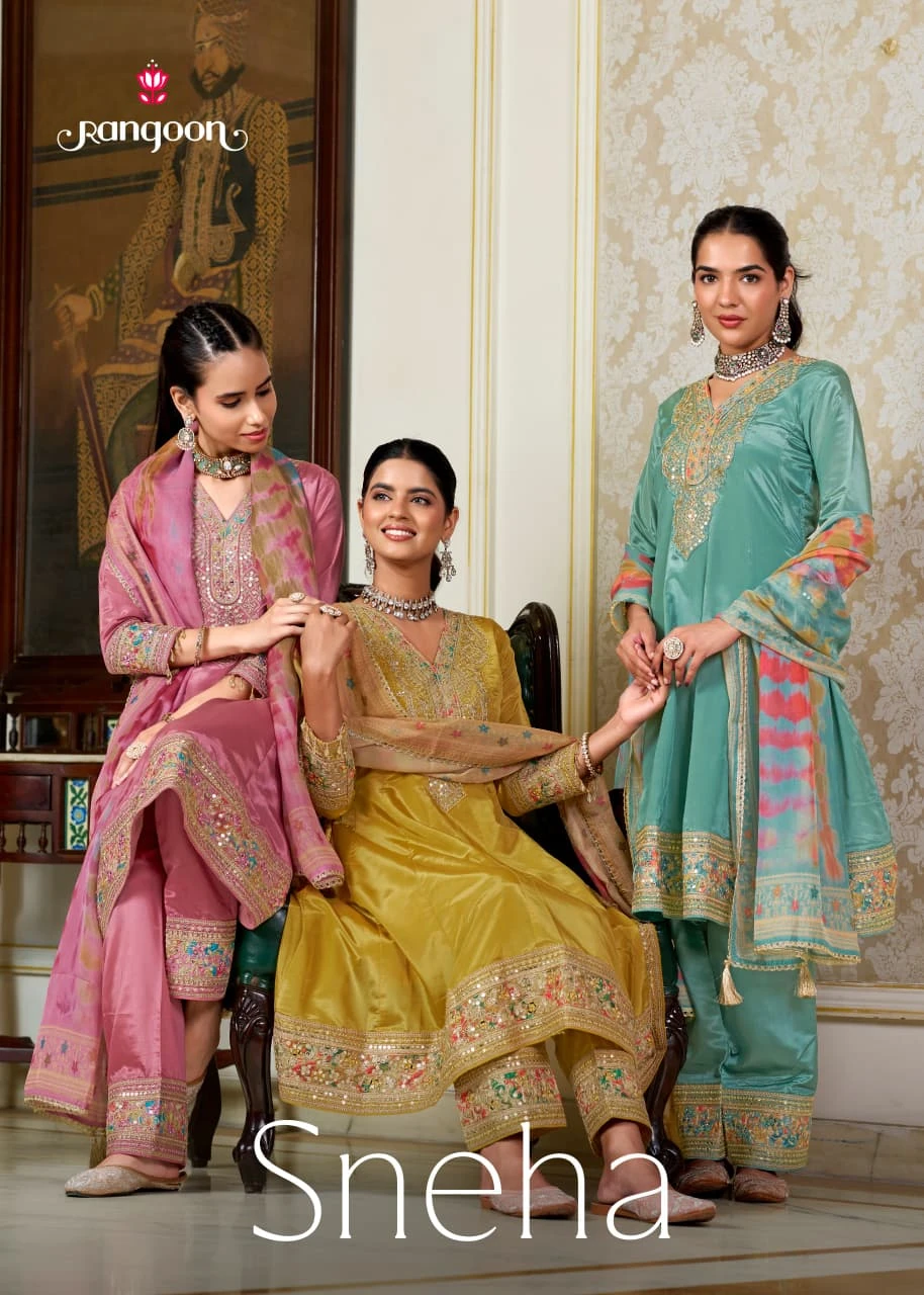 Rangoon Sneha Suit Set