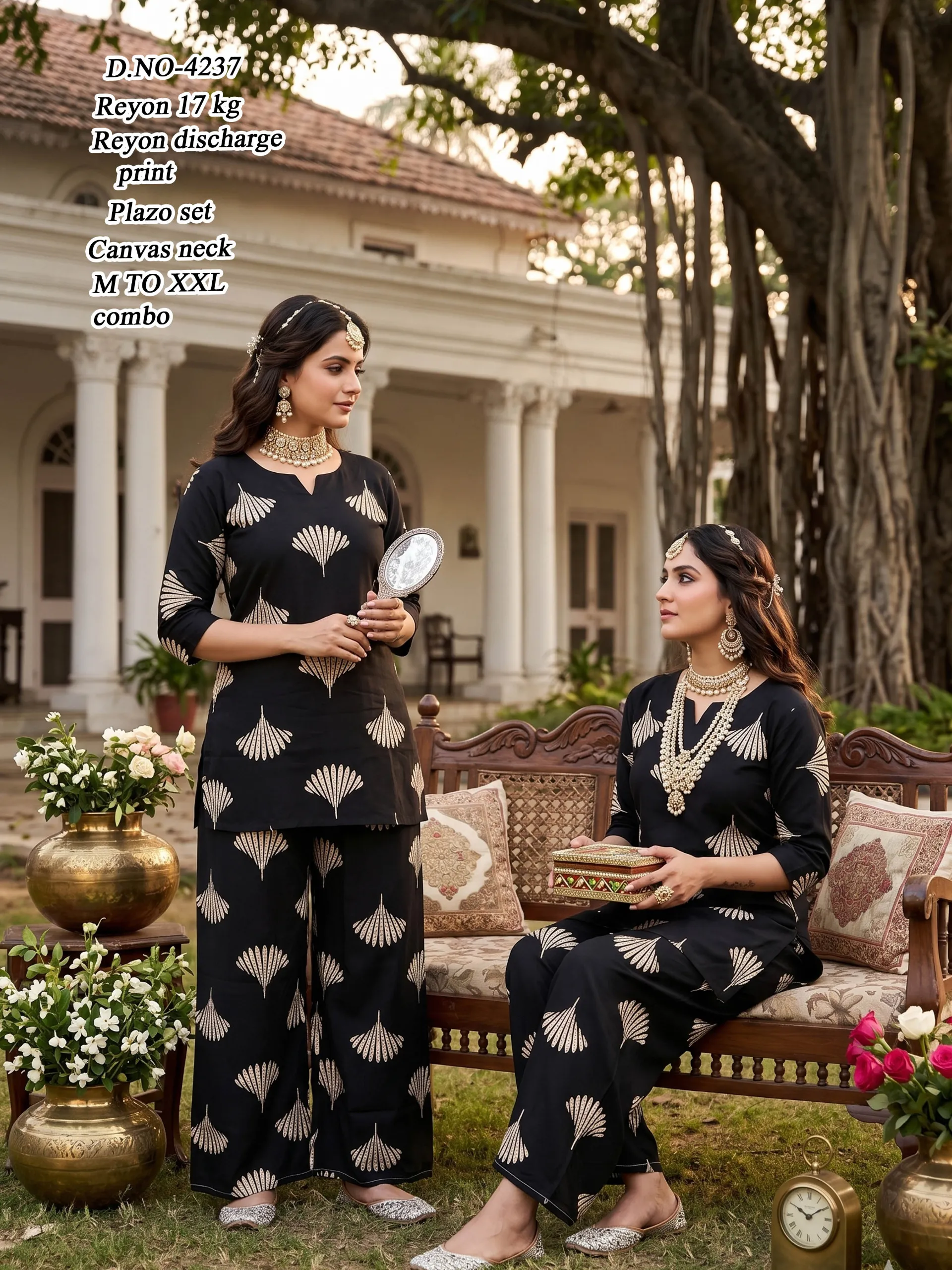 Rayon Discharge Print Combo Collection