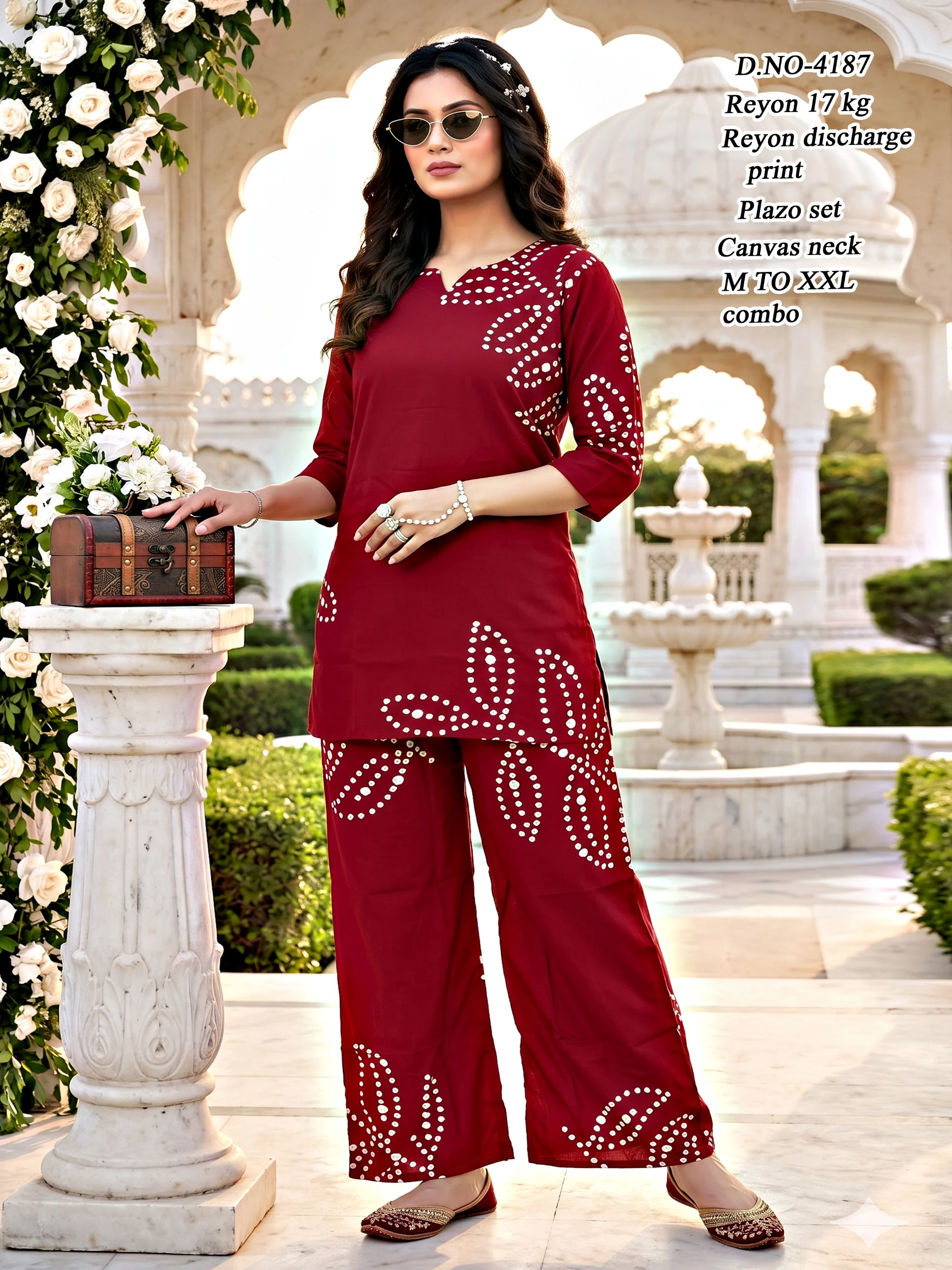 Rayon Discharge Print Combo Collection