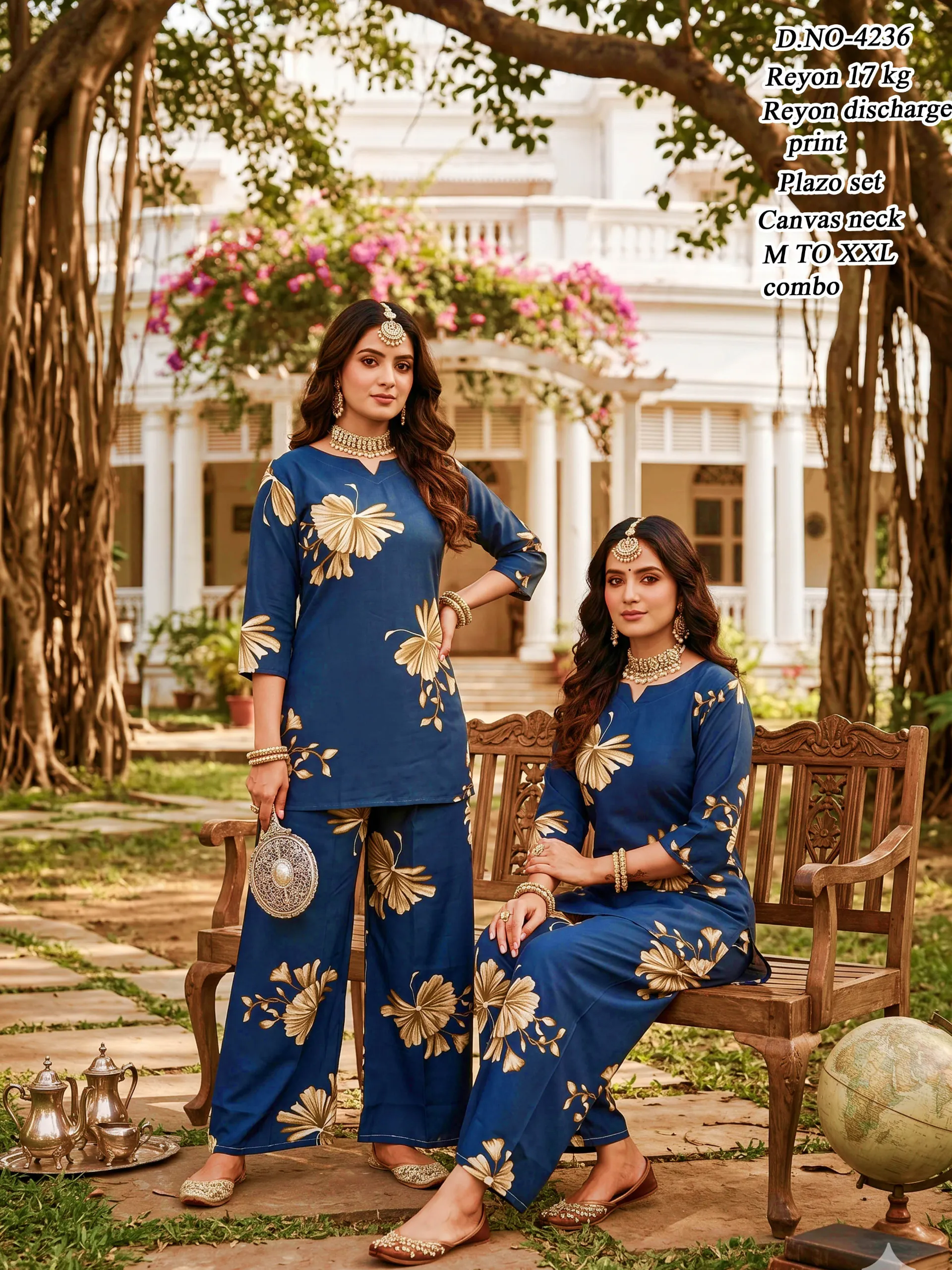 Rayon Discharge Print Combo Collection