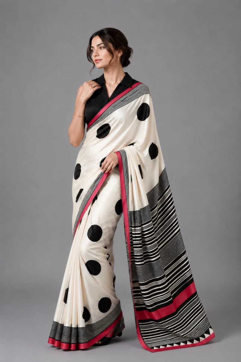 Sf Mitwa Gaji Silk Ajrakh Printed Fancy Saree Collection
