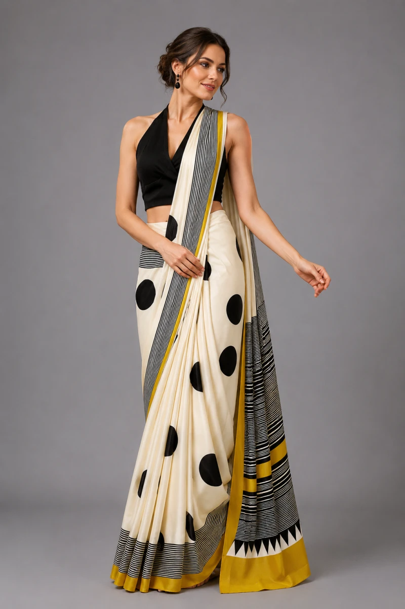 Sf Mitwa Gaji Silk Ajrakh Printed Fancy Saree Collection
