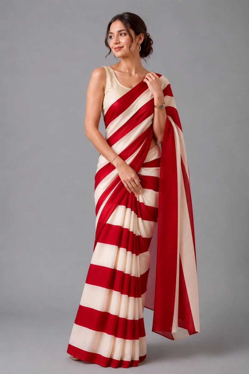 Sf Mitwa Gaji Silk Ajrakh Printed Fancy Saree Collection