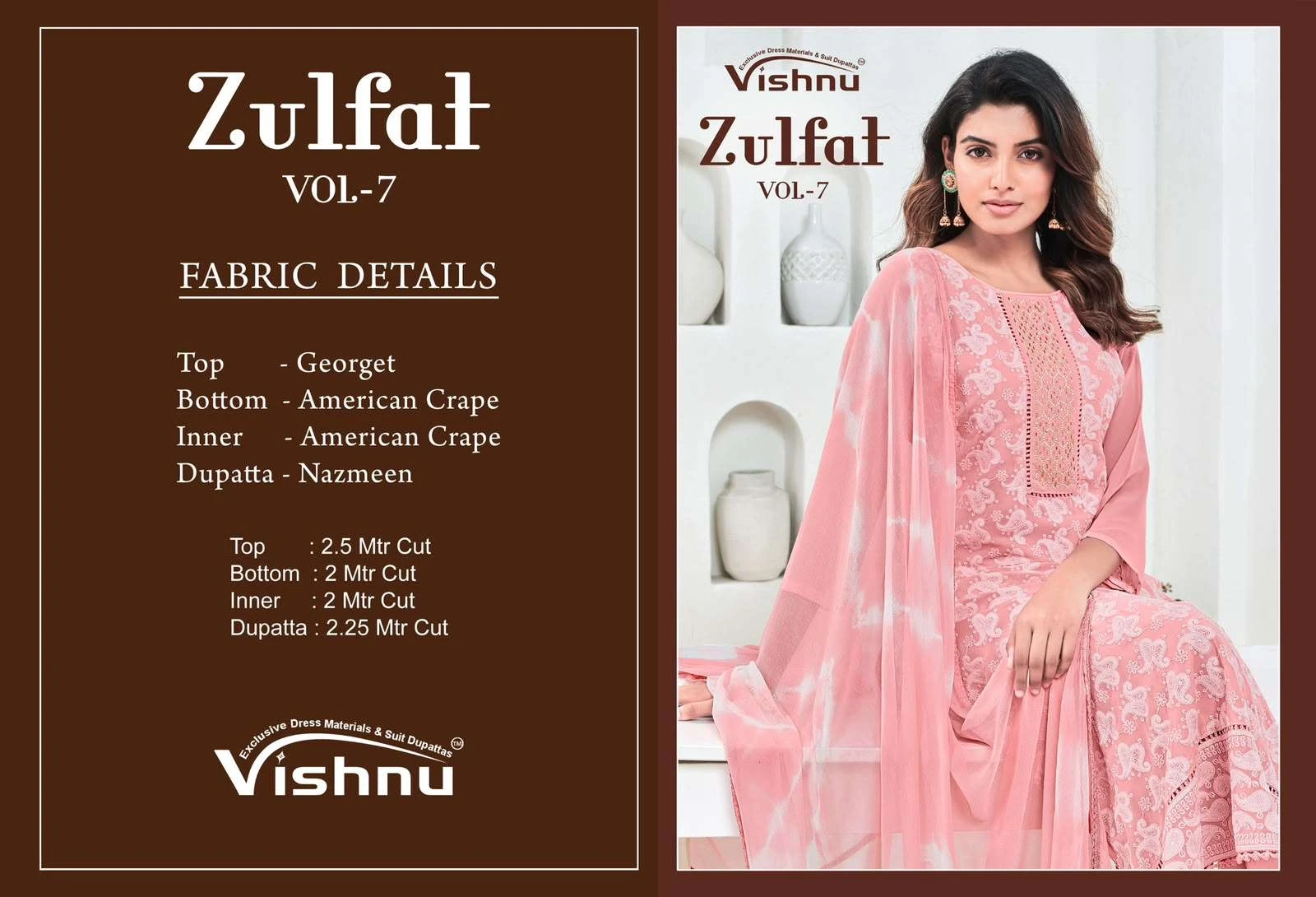 Vishnu Impex Zulfat Vol 7