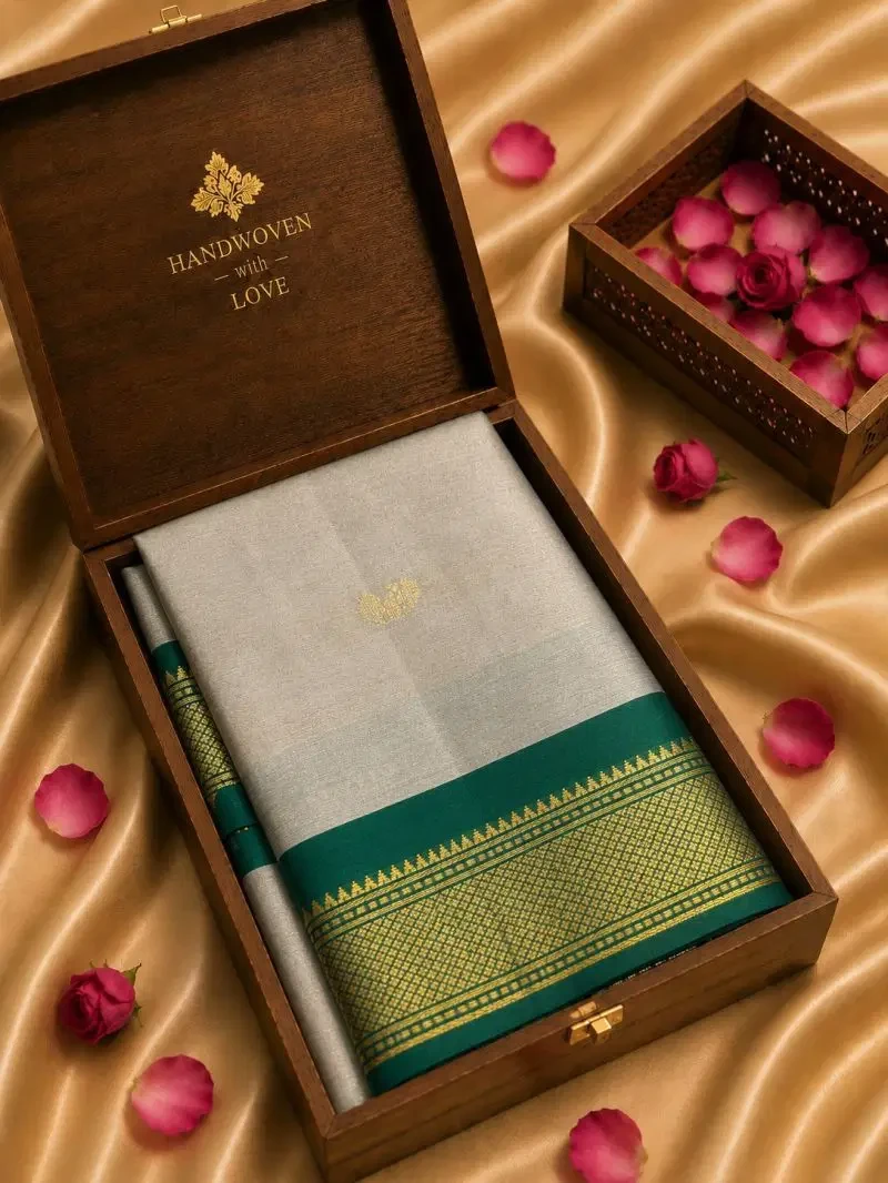 Aab Cotton Paithani 06 Soft Silk Zari Saree Collection
