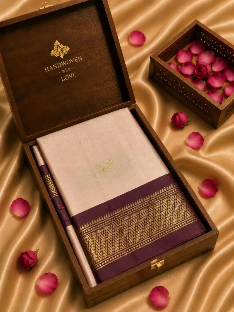 Aab Cotton Paithani 06 Soft Silk Zari Saree Collection