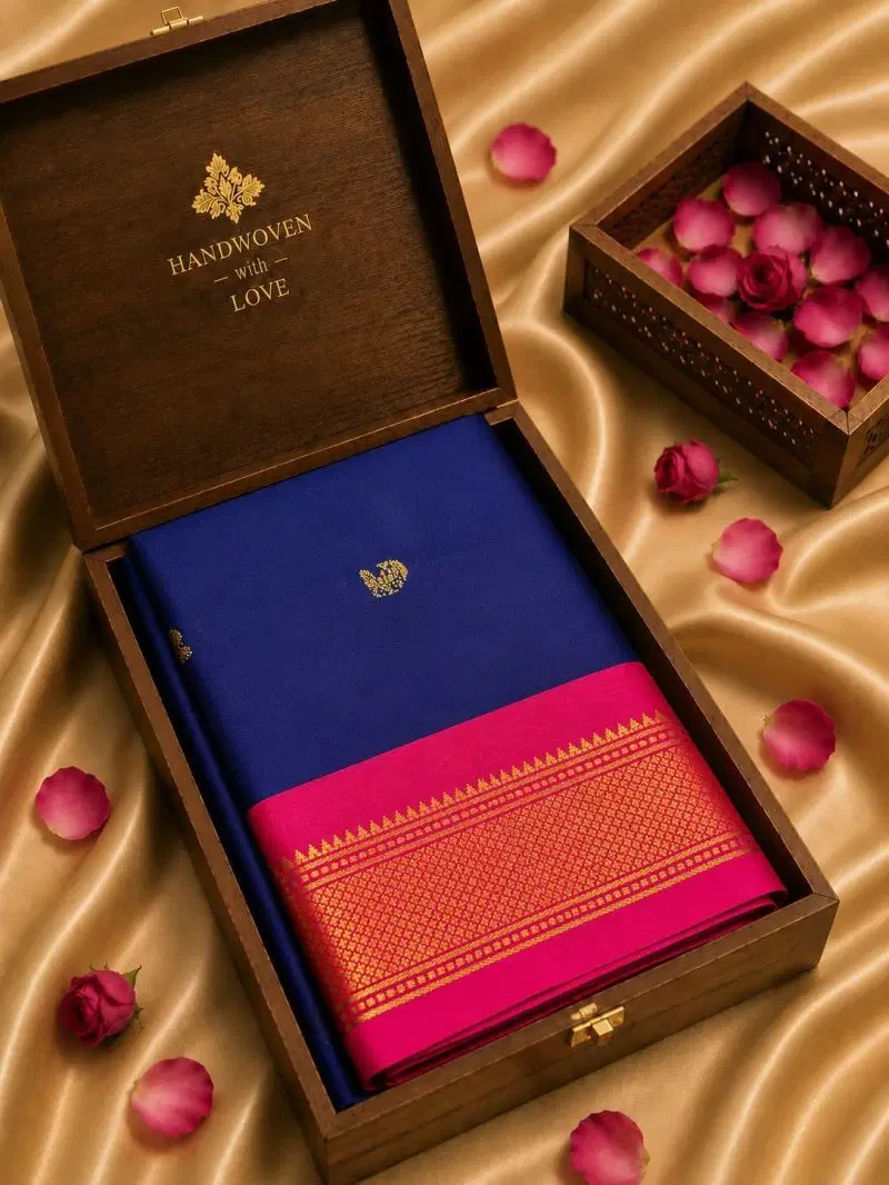 Aab Cotton Paithani 06 Soft Silk Zari Saree Collection