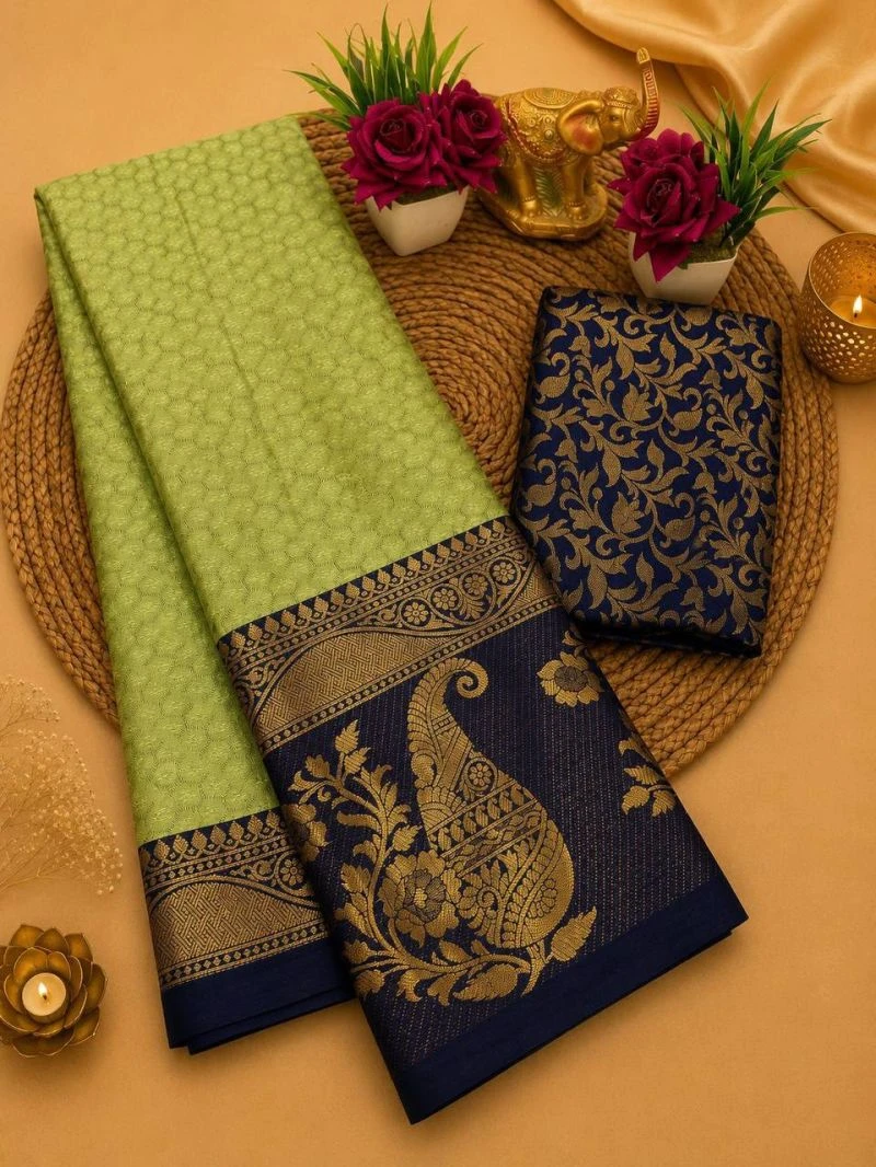 Aab Payal Vol 1 Pure Mercerised Cotton Silk Saree Collection 7