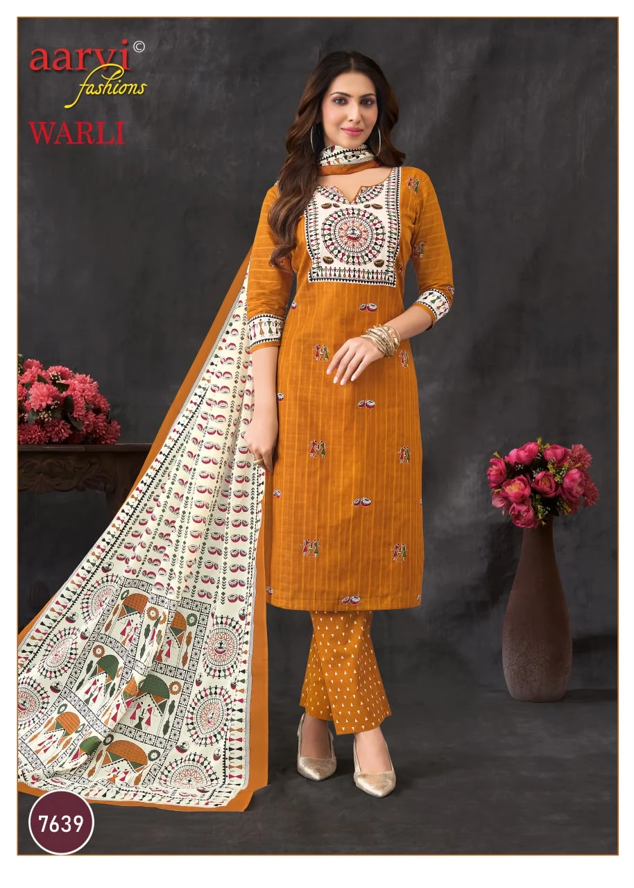 Aarvi Warli Vol 1 - Readymade Dress 4