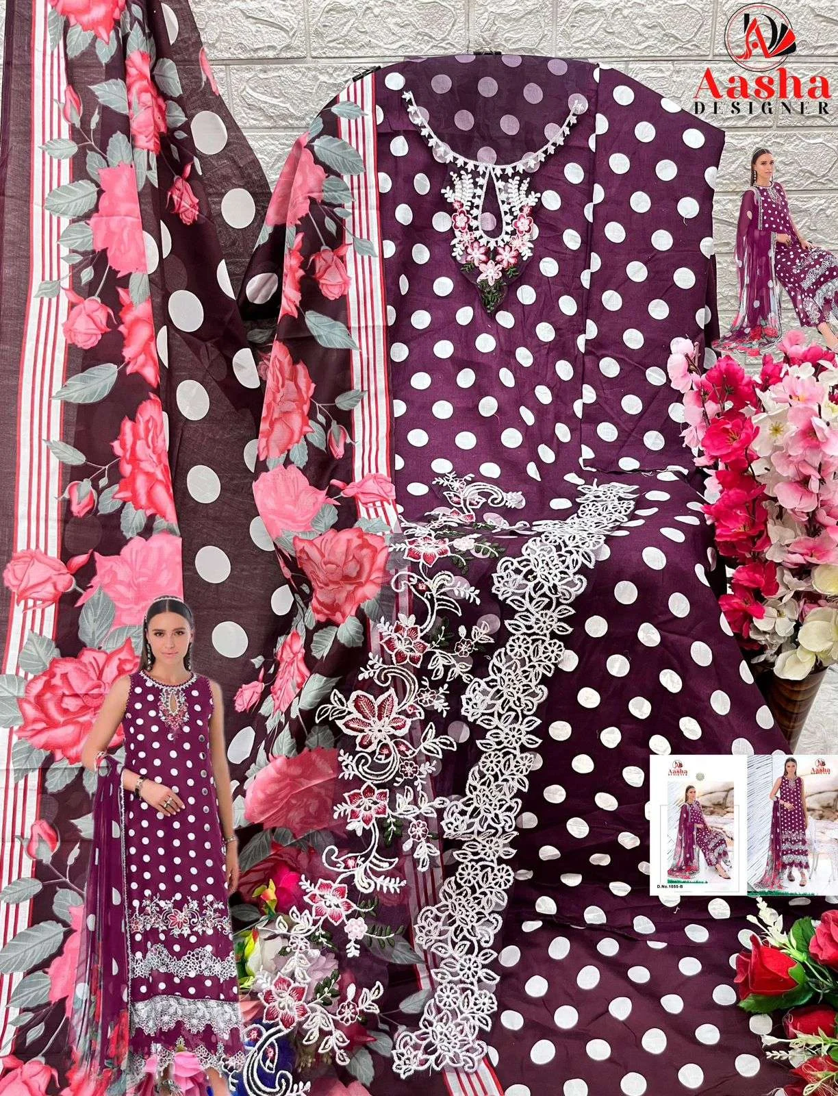 Aasha Designer Design No - 1054-10