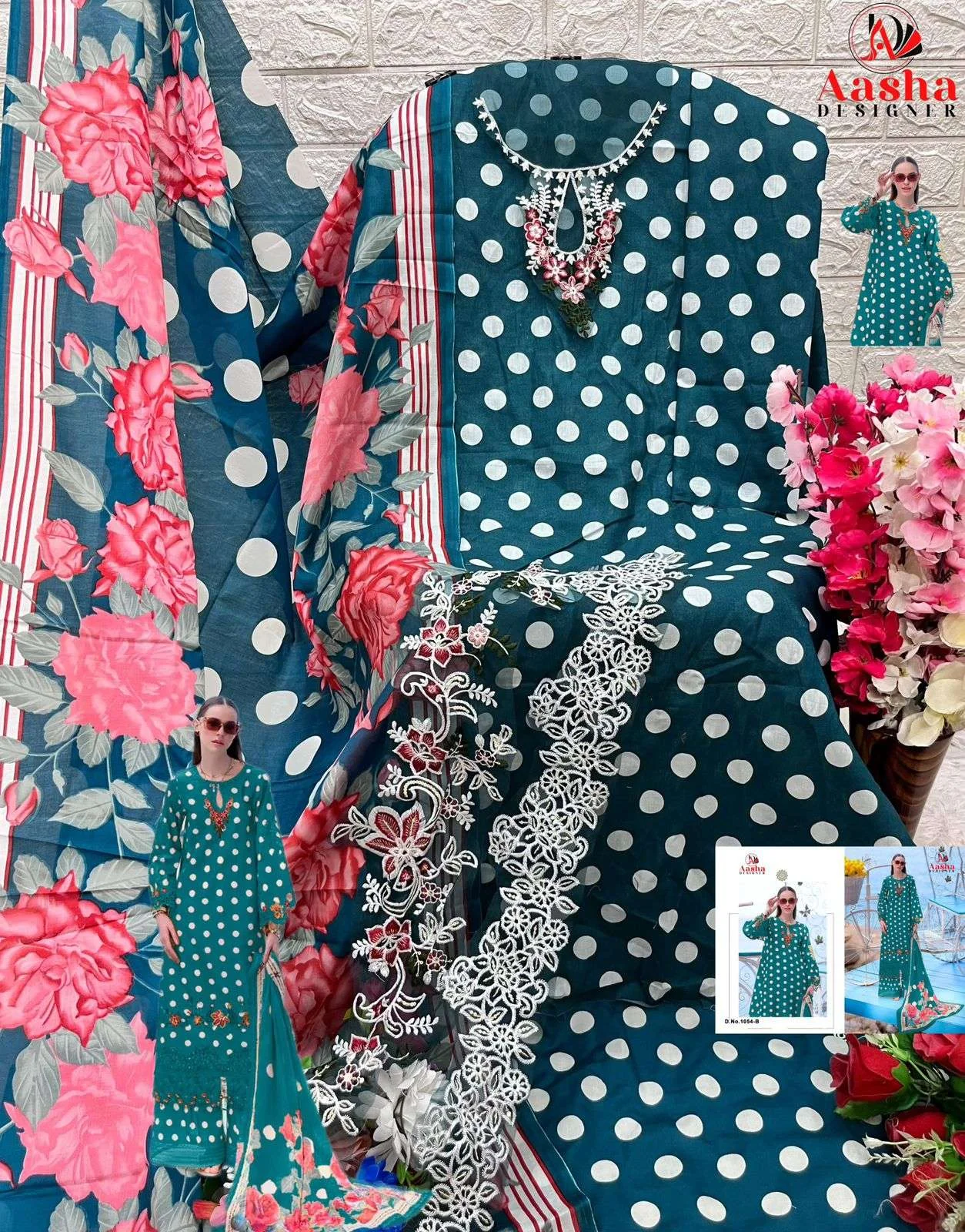 Aasha Designer Design No - 1054-10