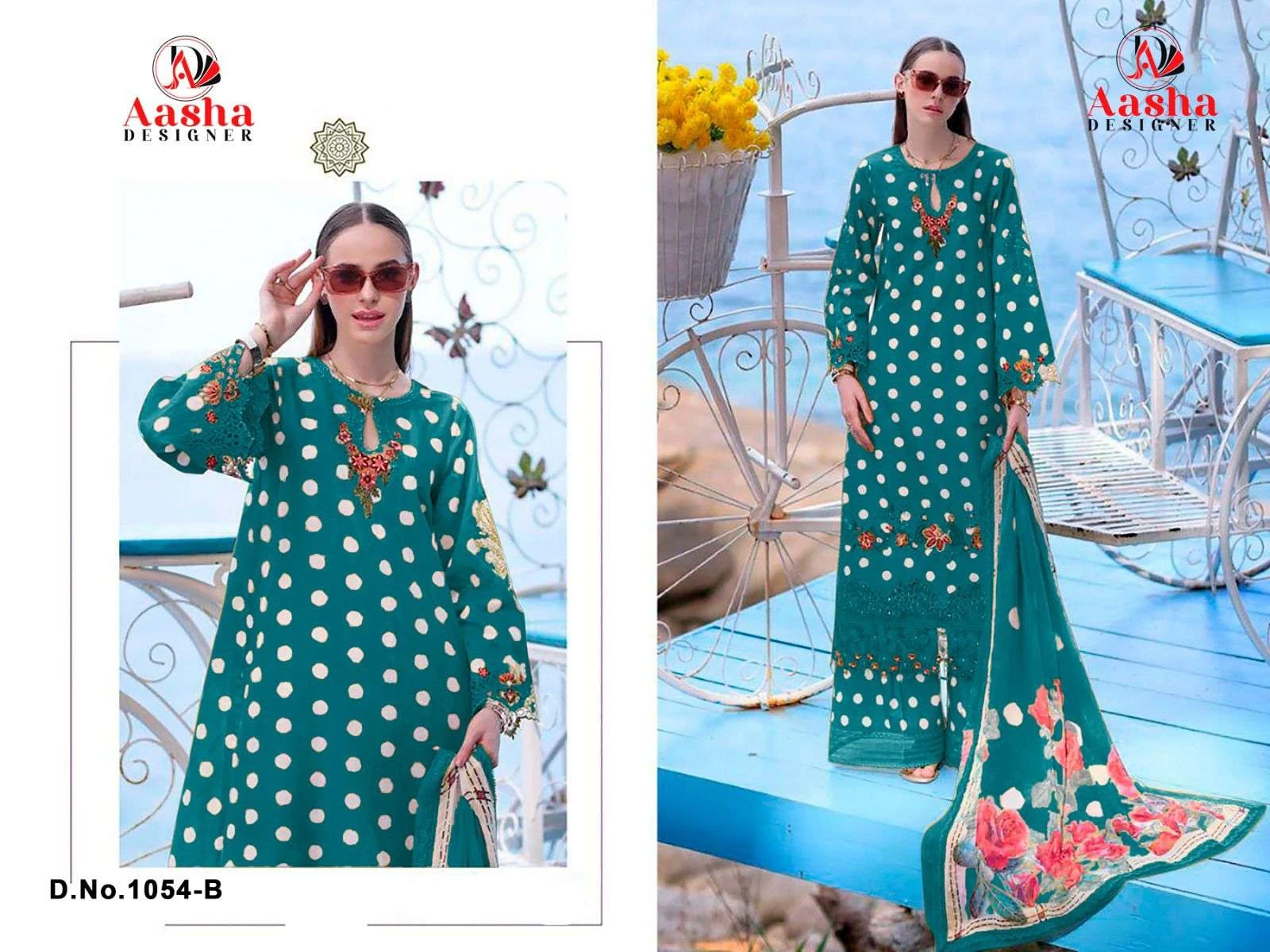 Aasha Designer Design No - 1054-10