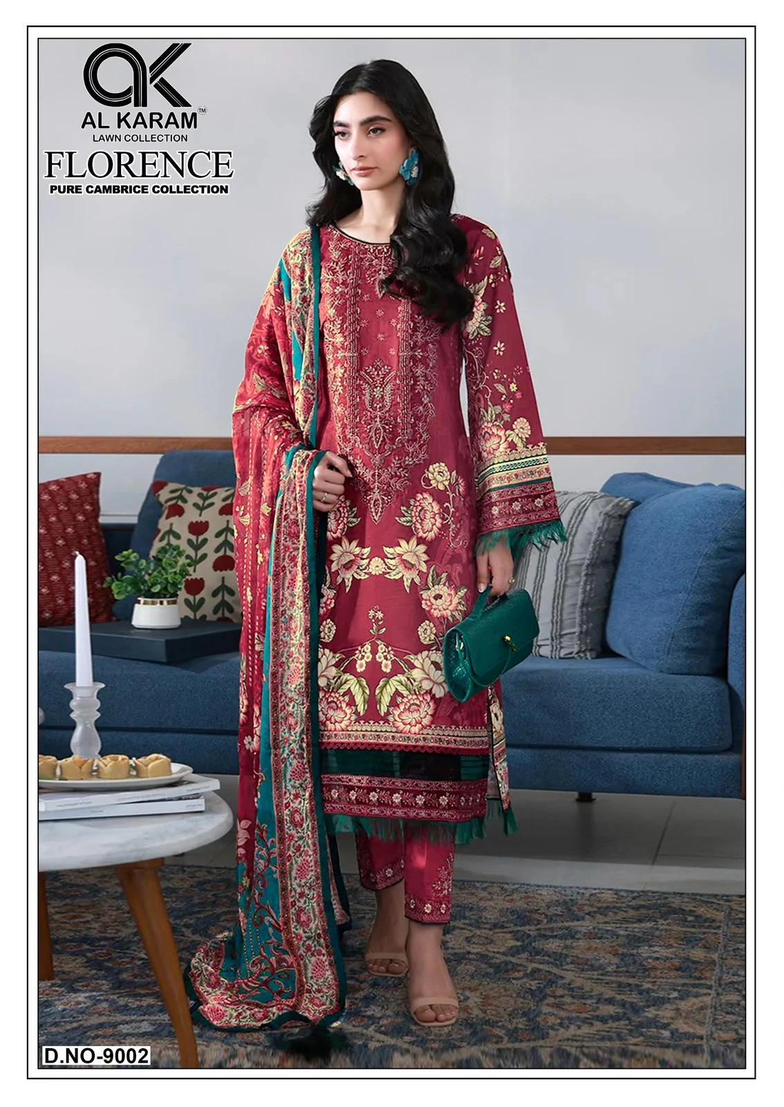 Al Karam Florence Vol 9 - Readymade Dress 3