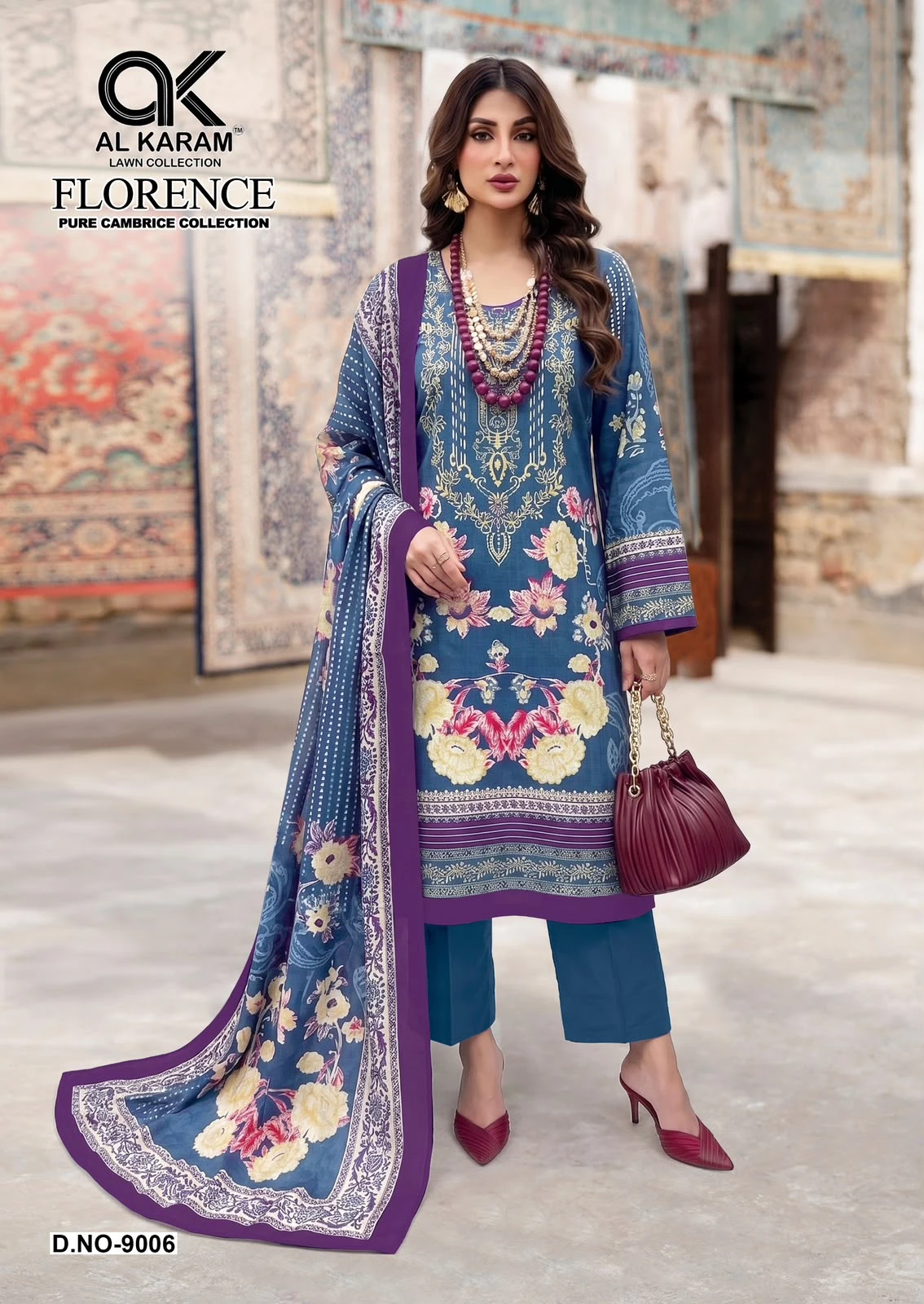 Al Karam Florence Vol 9 - Readymade Dress 9