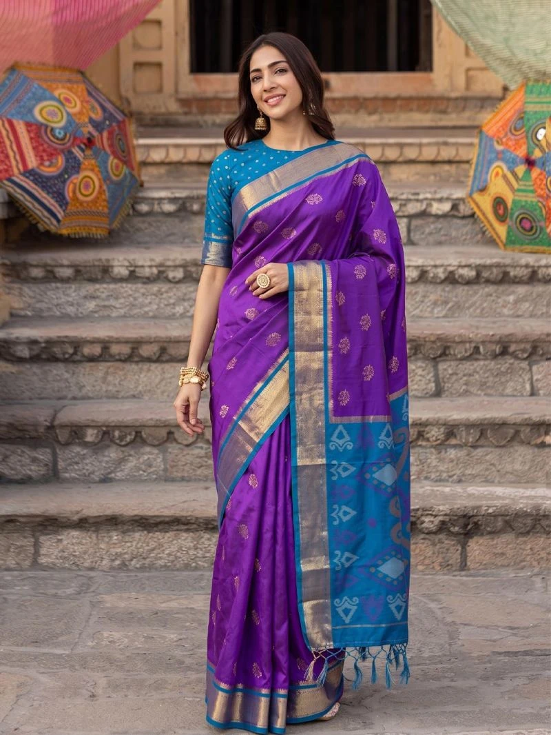 Ast Rivaaz Silk Soft Silk Pochampally Festival Saree Collection